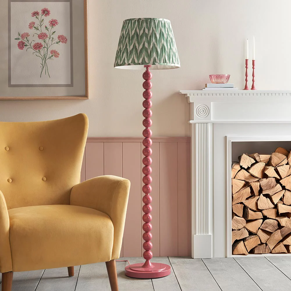 Auralis Zigzag Floor Lamp In Various Finishes E27 - Image 73