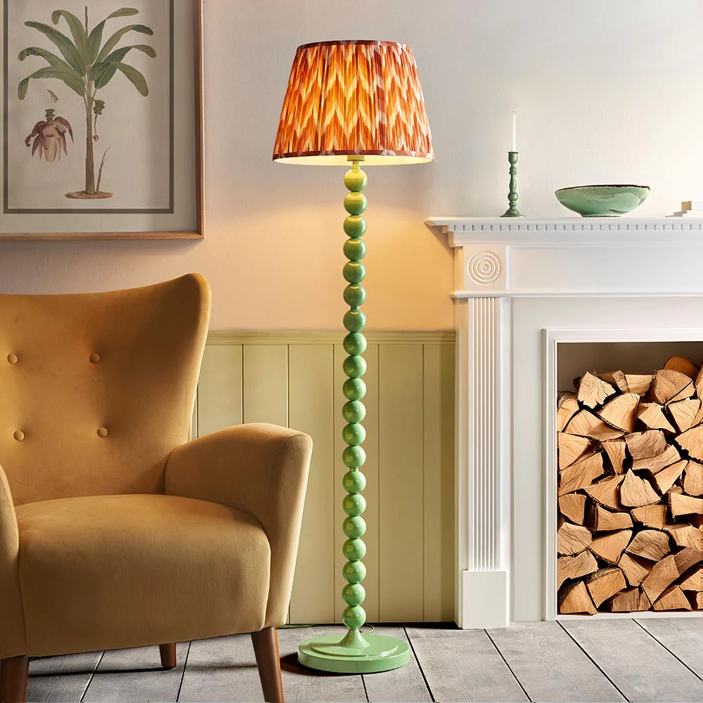 Auralis Zigzag Floor Lamp In Various Finishes E27 - Image 92