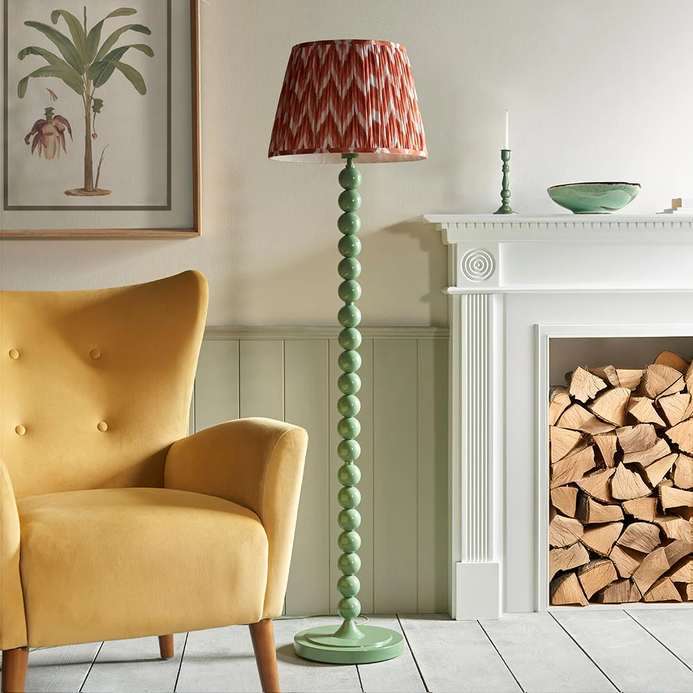 Auralis Zigzag Floor Lamp In Various Finishes E27 - Image 93