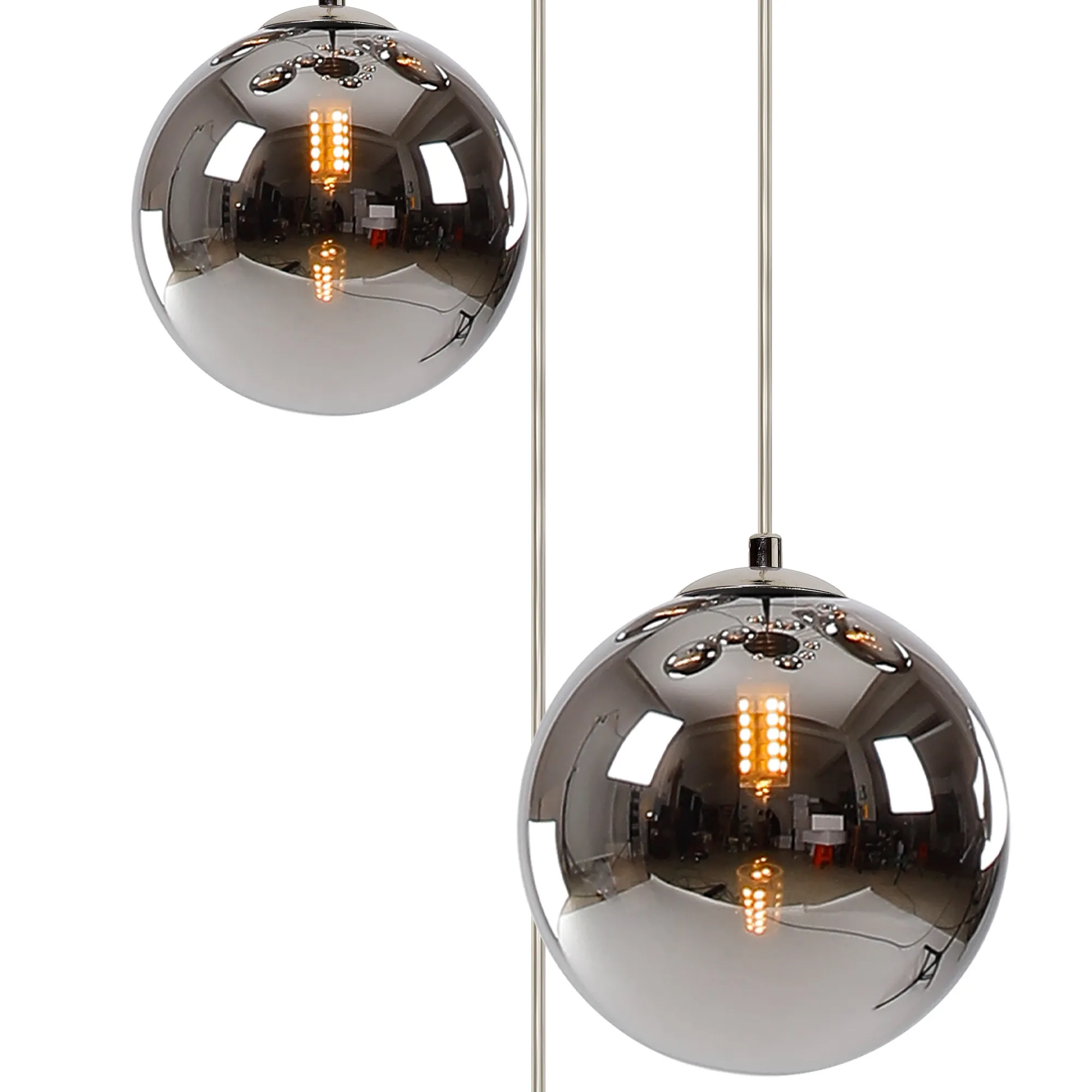 Seville 31cm Round Pendant, 3 x G9 - Image 14