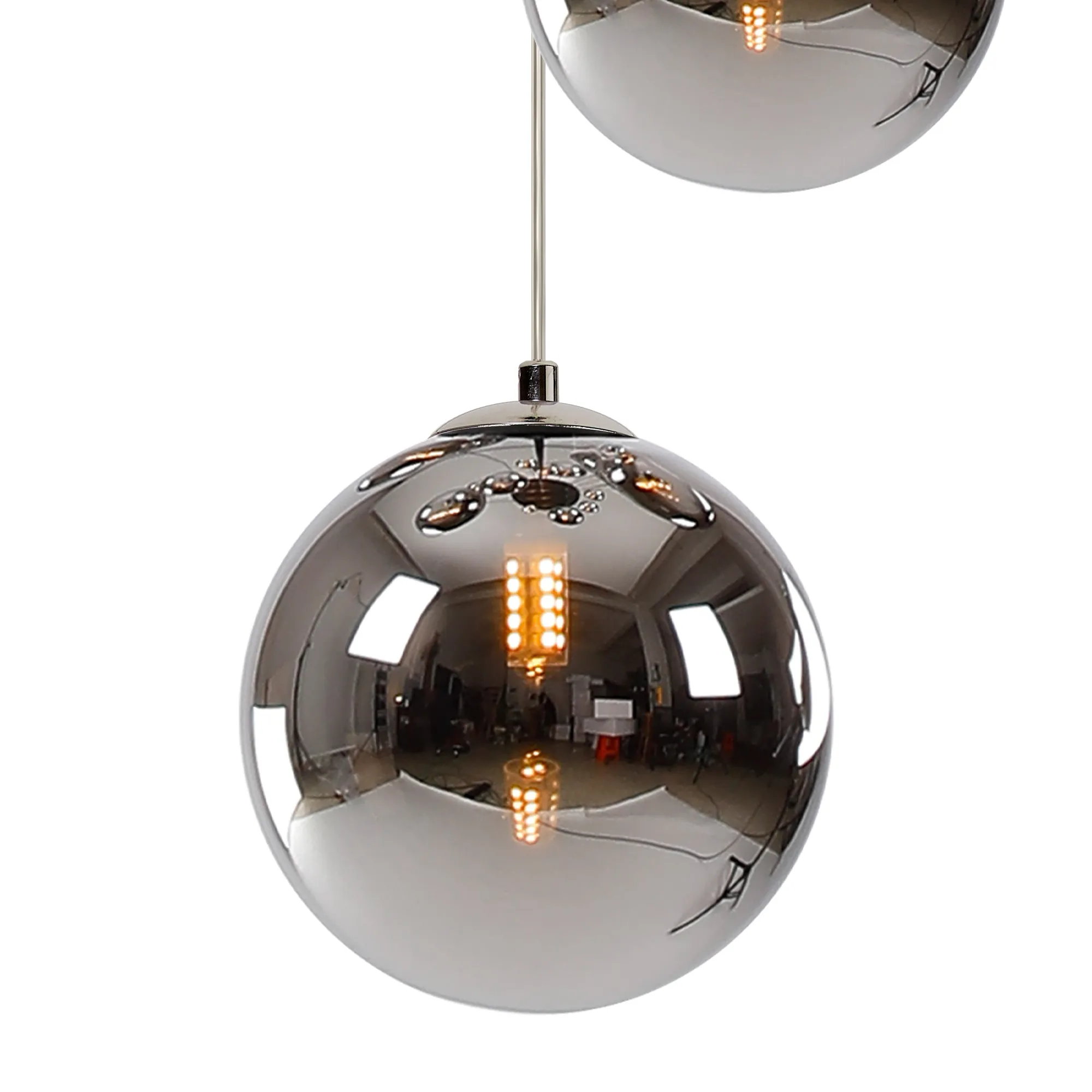 Seville 31cm Round Pendant, 3 x G9 - Image 15