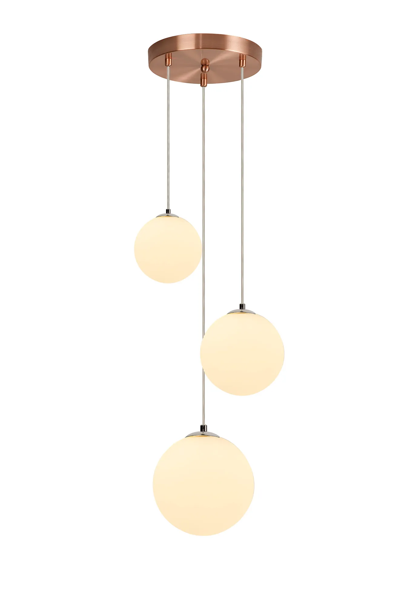 Seville 31cm Round Pendant, 3 x G9 - Image 29