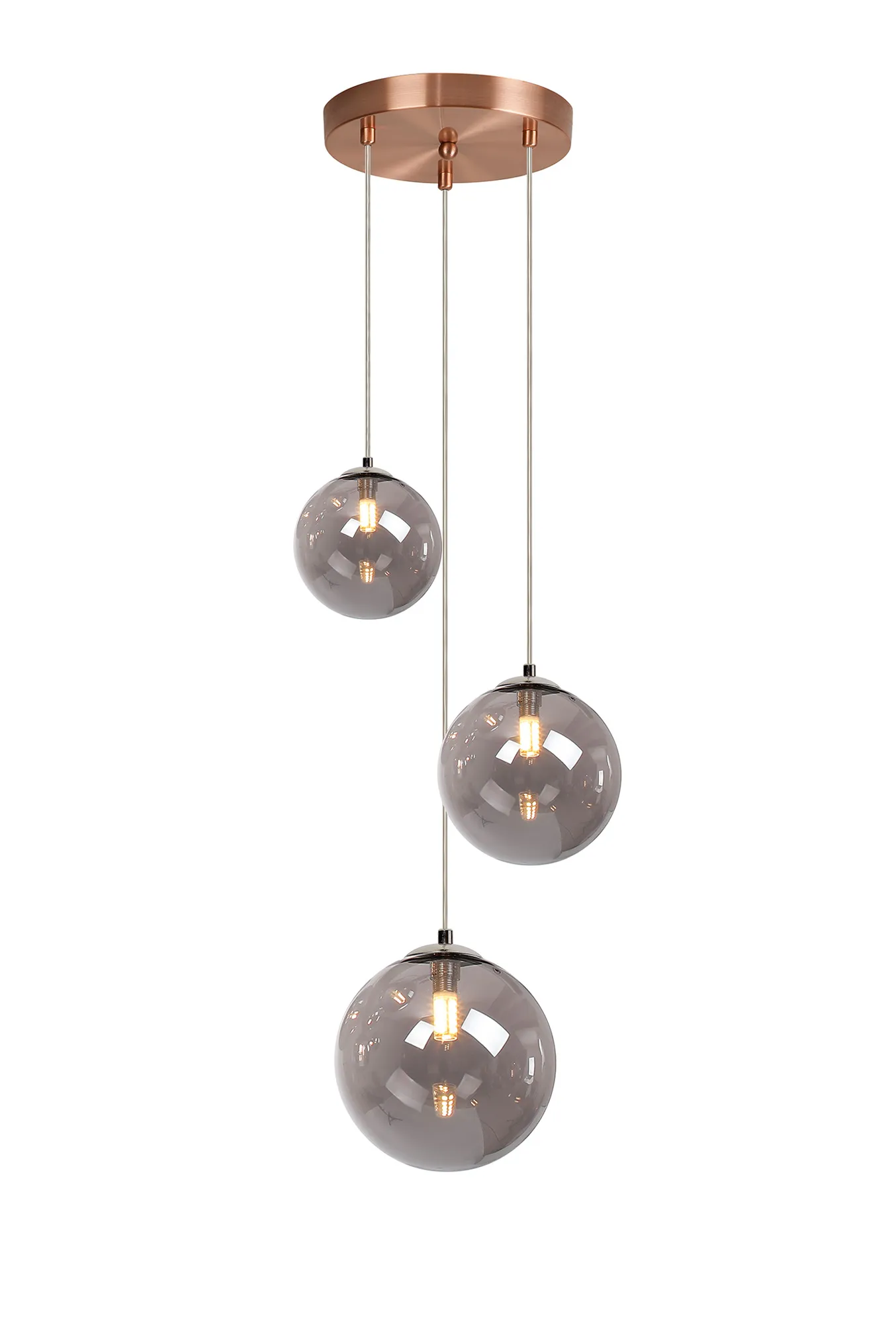 Seville 31cm Round Pendant, 3 x G9 - Image 38