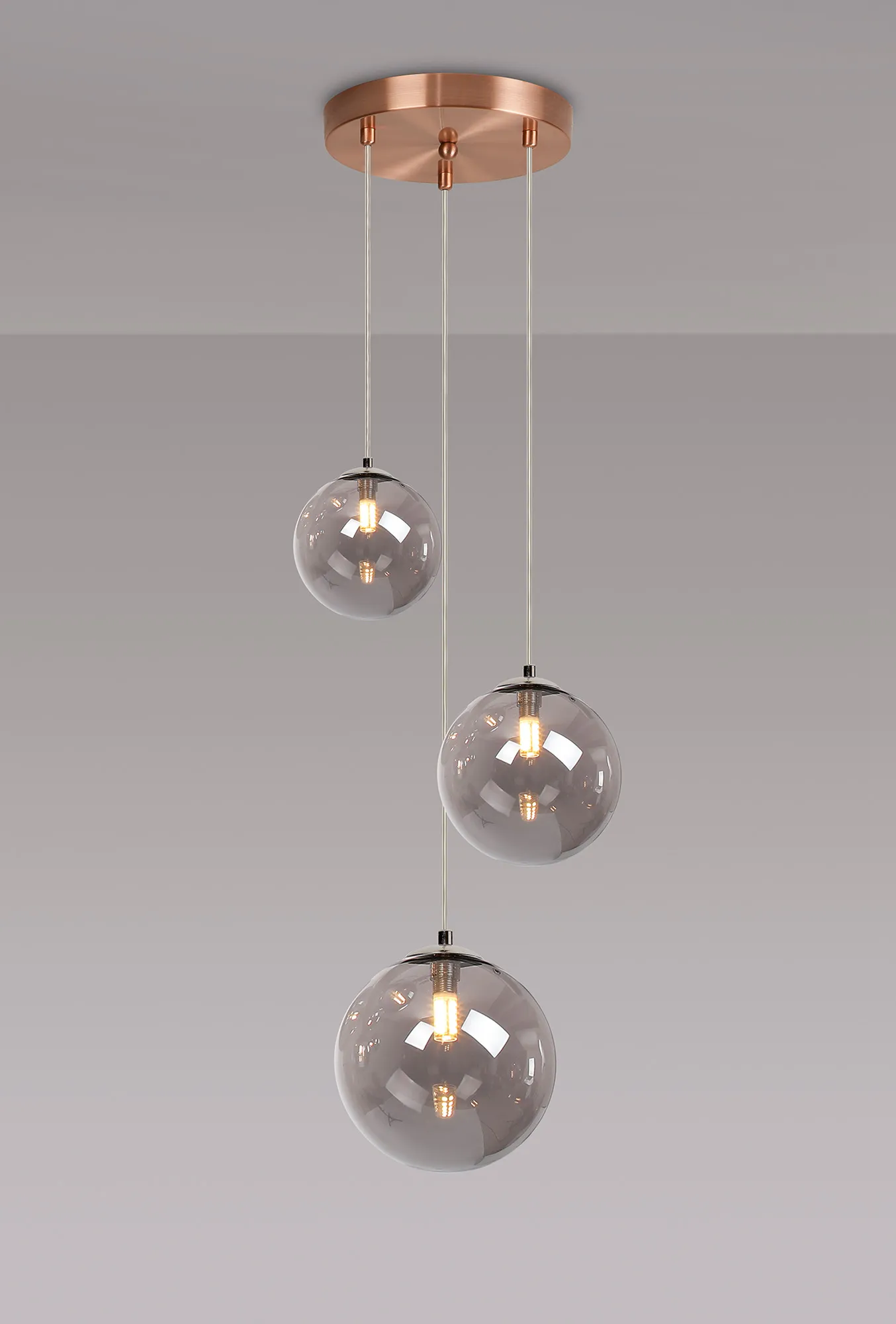 Seville 31cm Round Pendant, 3 x G9 - Image 39