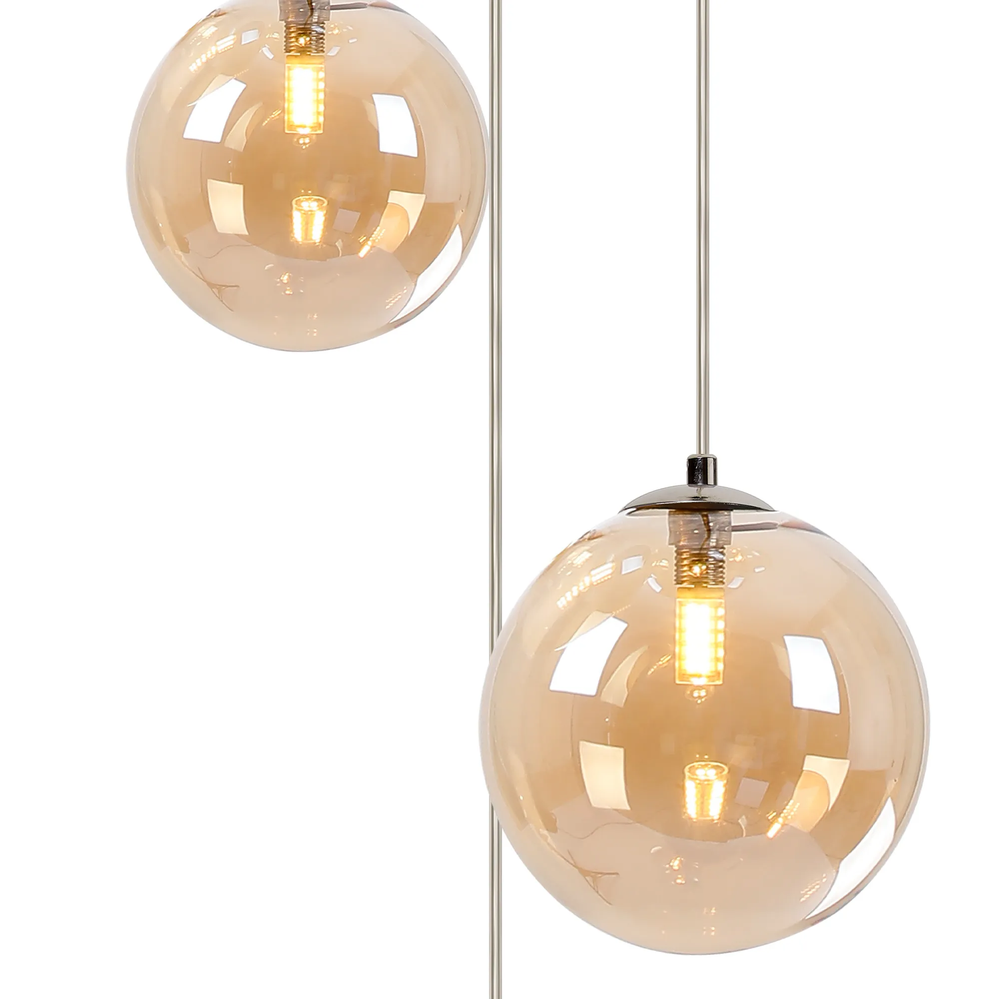 Seville 31cm Round Pendant, 3 x G9 - Image 4