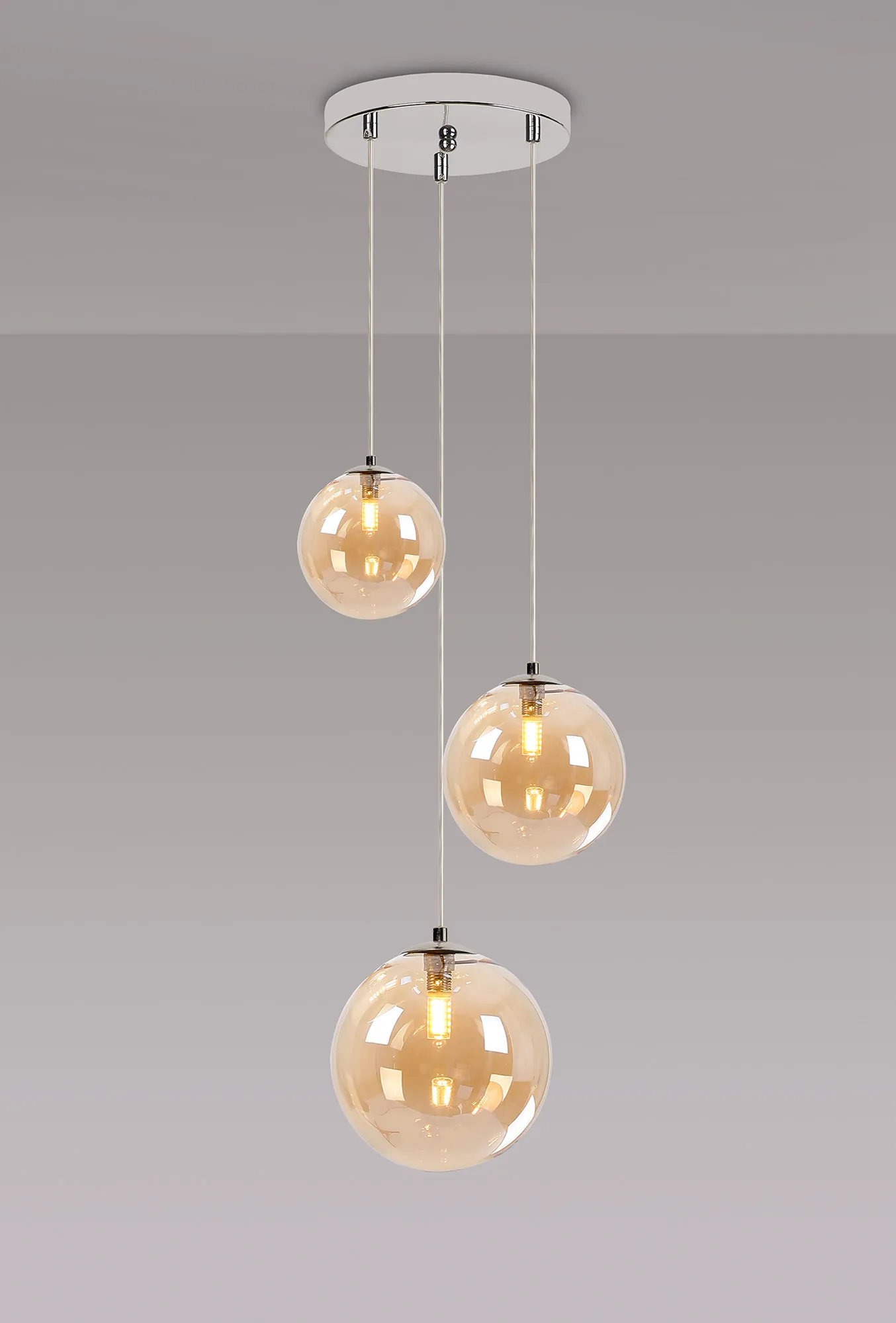 Seville 31cm Round Pendant, 3 x G9 - Image 51