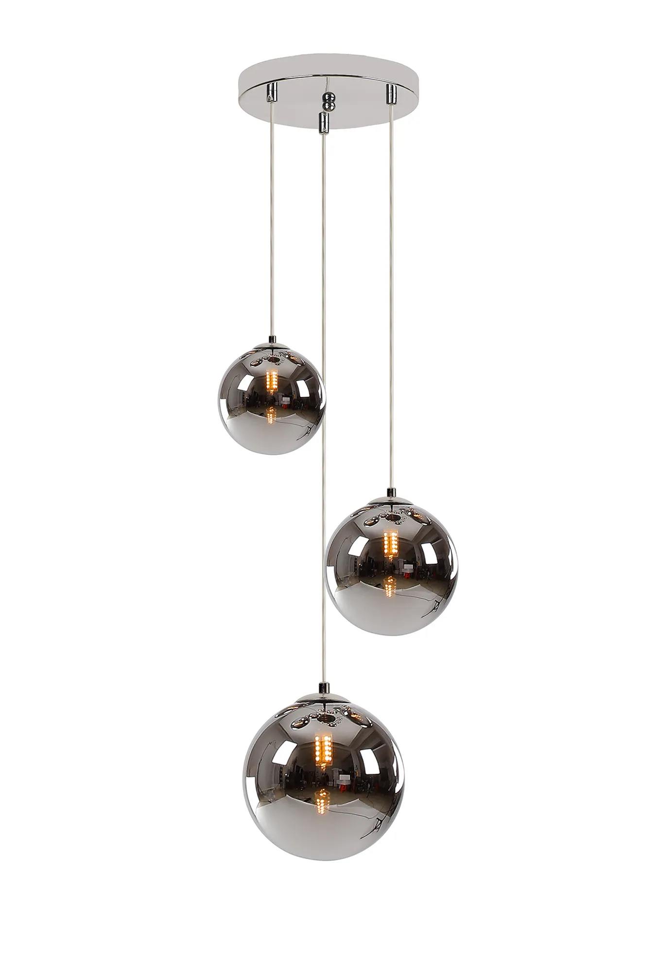 Seville 31cm Round Pendant, 3 x G9 - Image 54