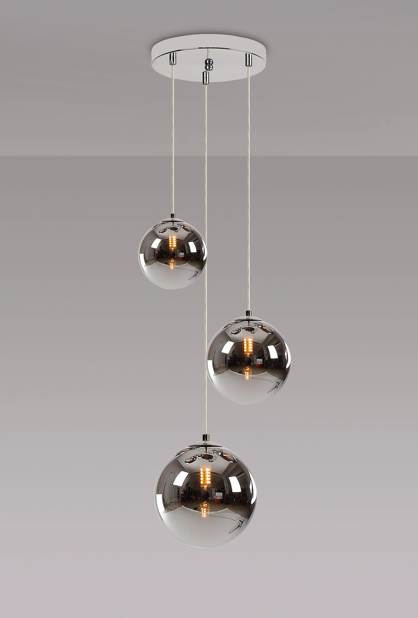 Seville 31cm Round Pendant, 3 x G9 - Image 56