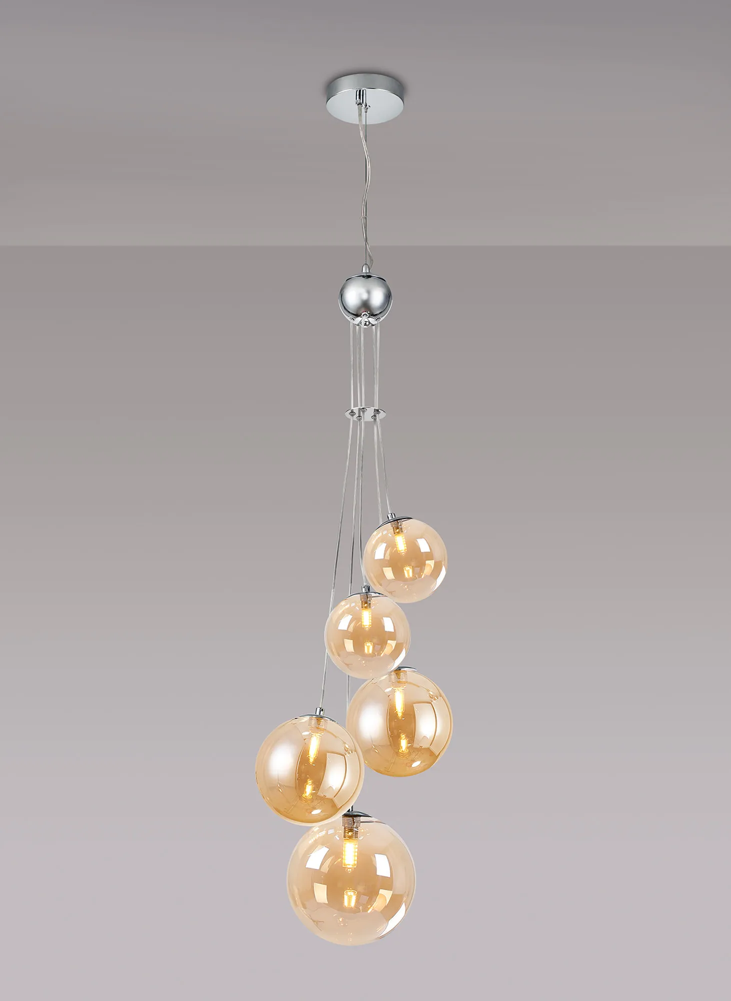 Seville 5 Light Cluster Pendant G9 - Image 100