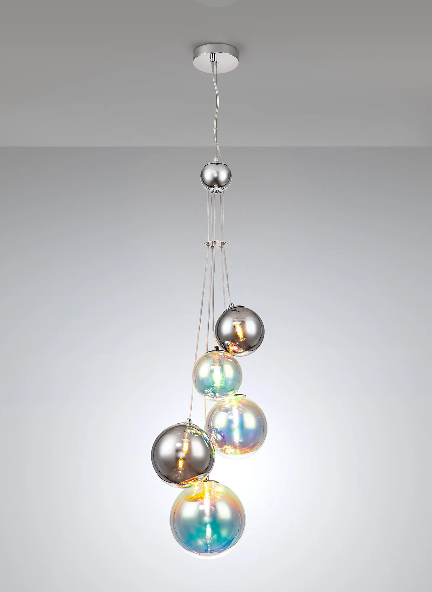 Seville 5 Light Cluster Pendant G9 - Image 20