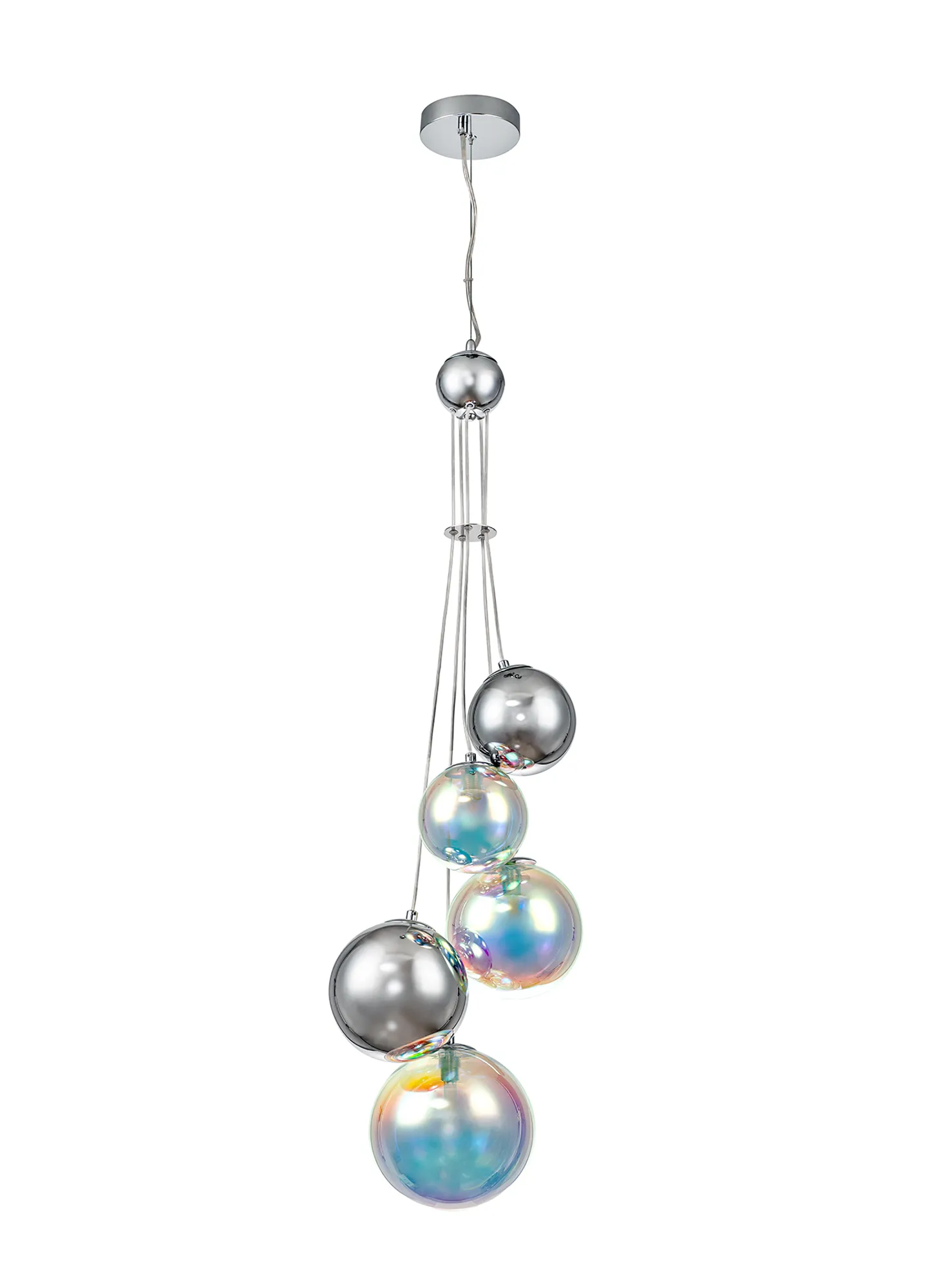 Seville 5 Light Cluster Pendant G9 - Image 24