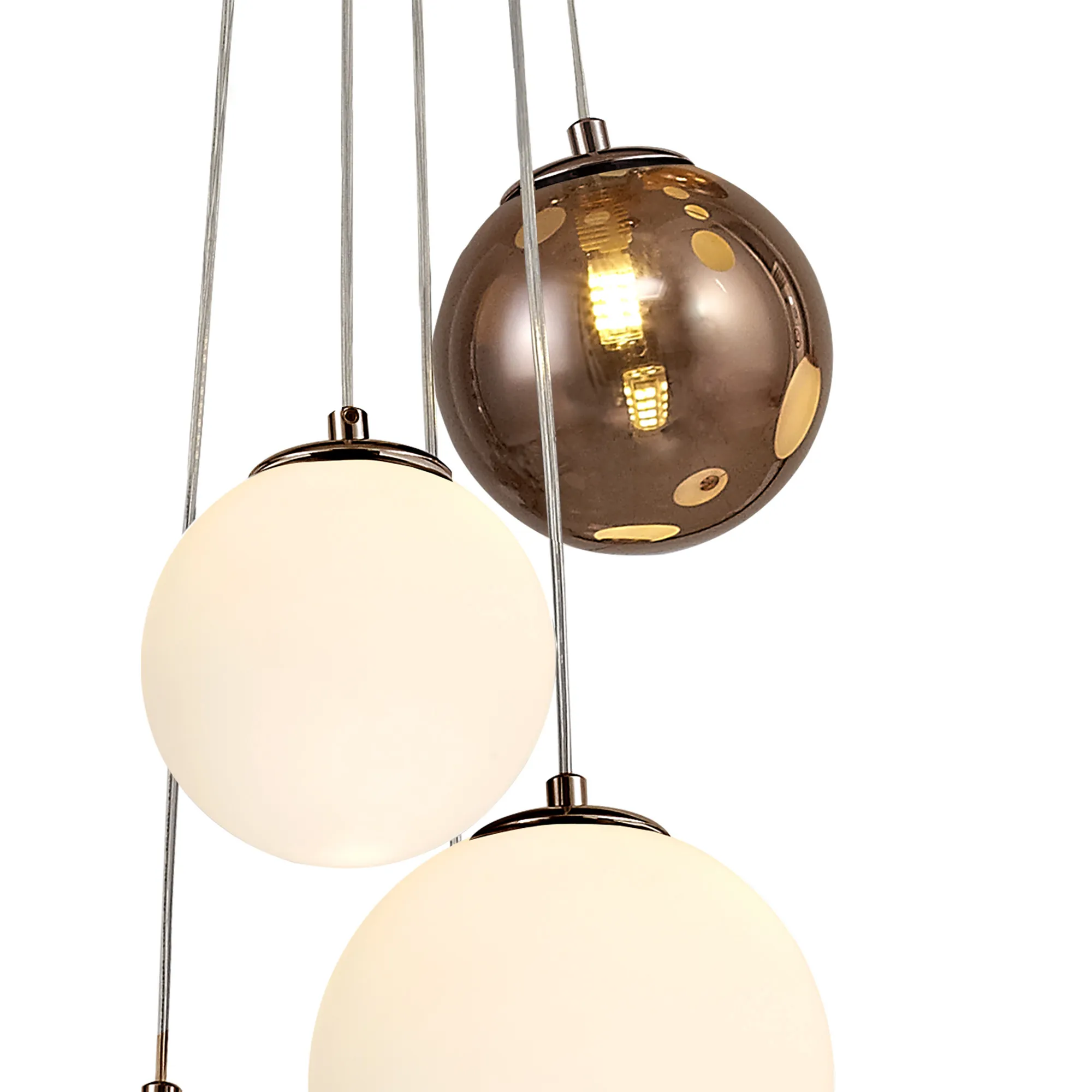 Seville 5 Light Cluster Pendant G9 - Image 4