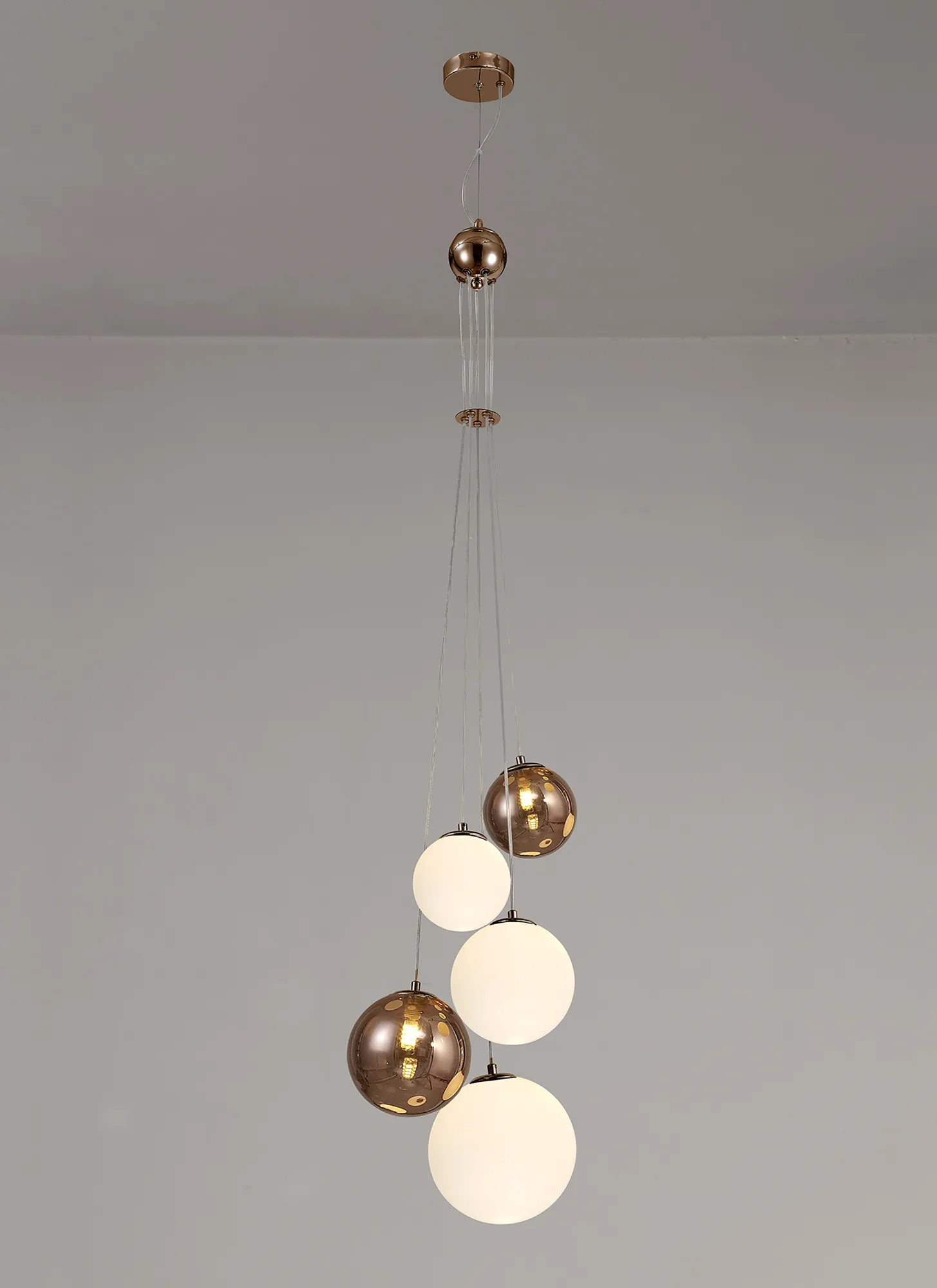 Seville 5 Light Cluster Pendant G9 - Image 5