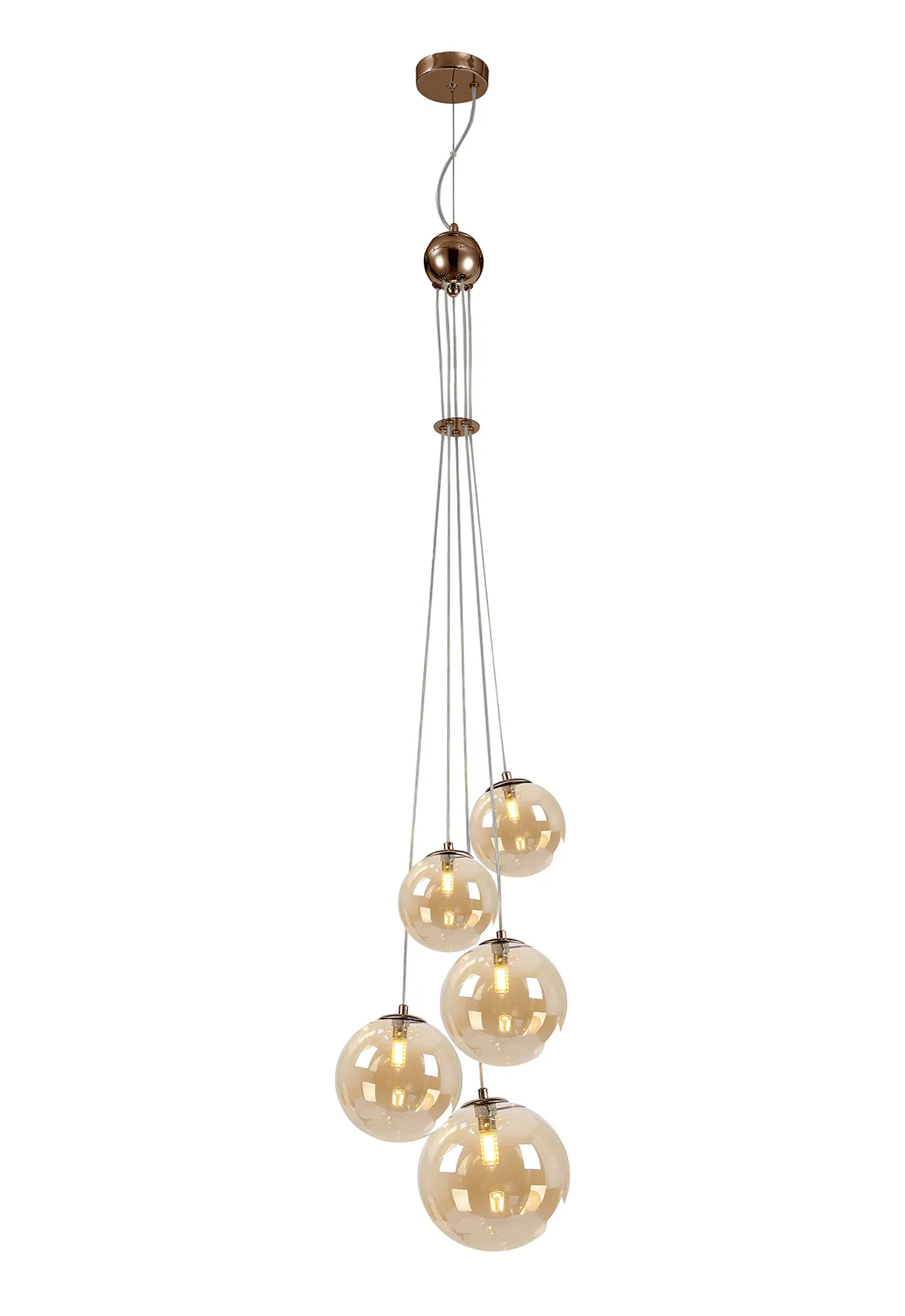 Seville 5 Light Cluster Pendant G9 - Image 51