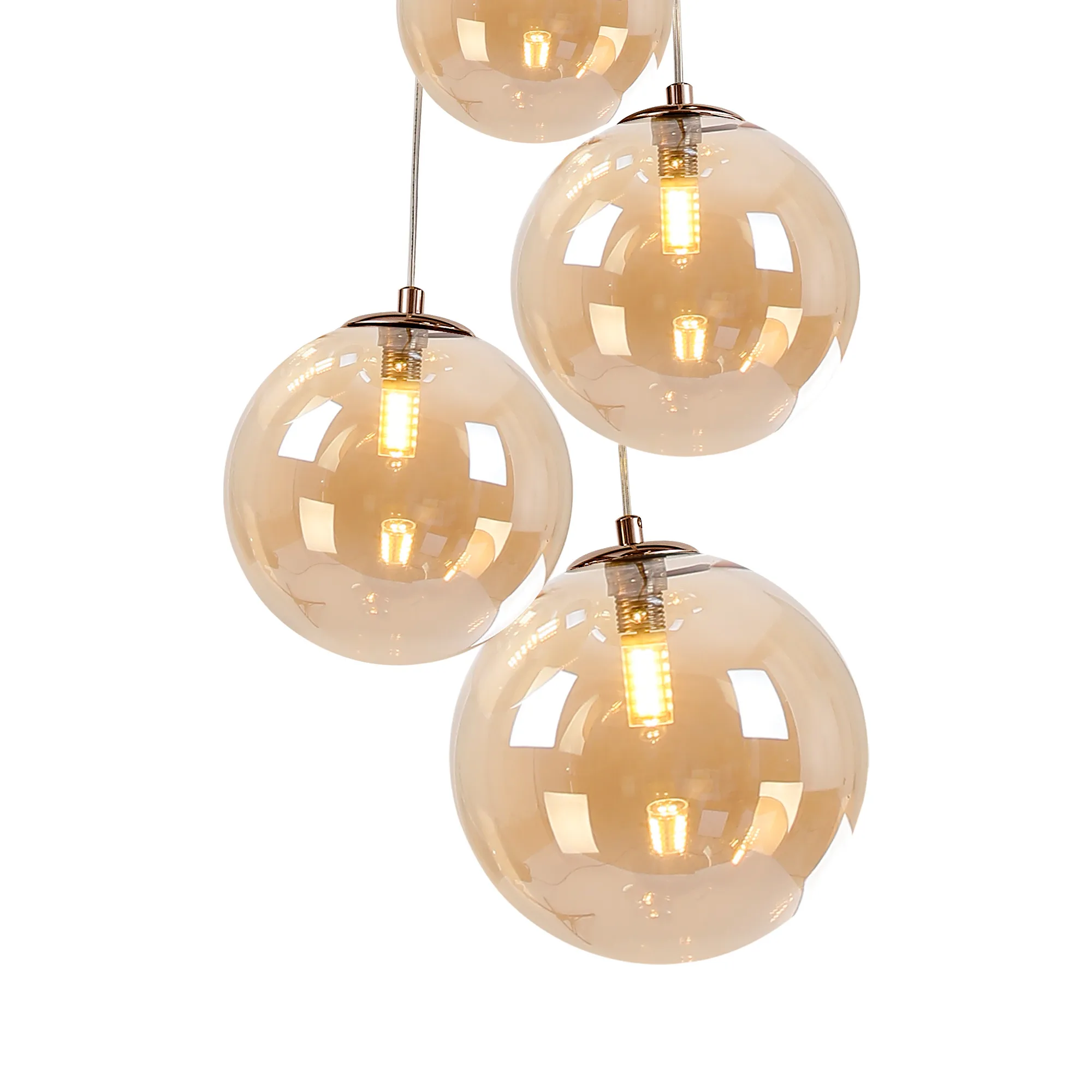 Seville 5 Light Cluster Pendant G9 - Image 55