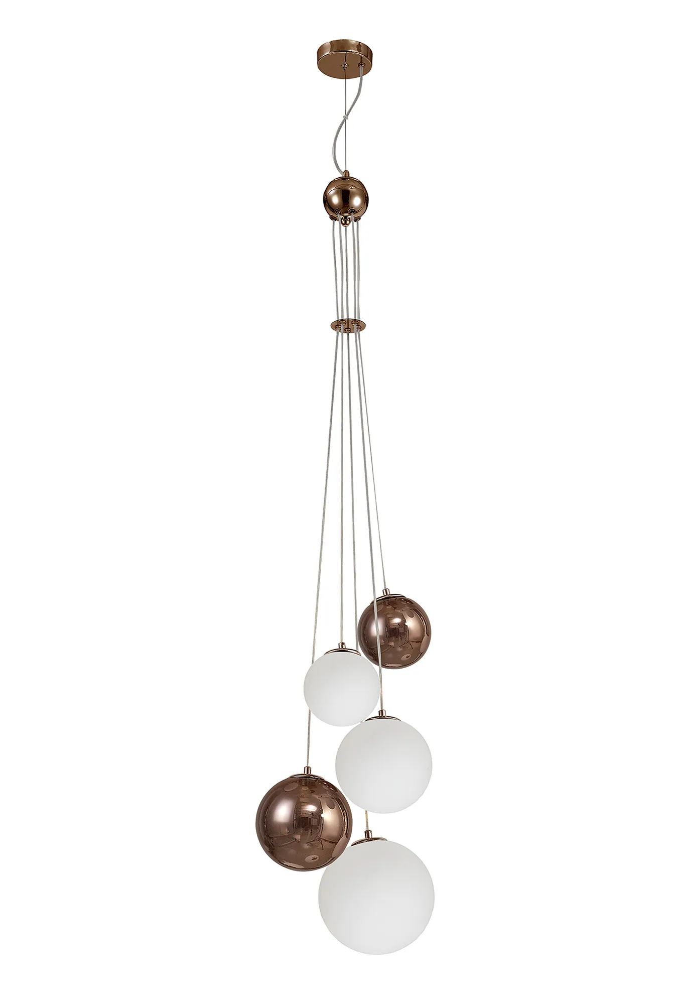 Seville 5 Light Cluster Pendant G9 - Image 6