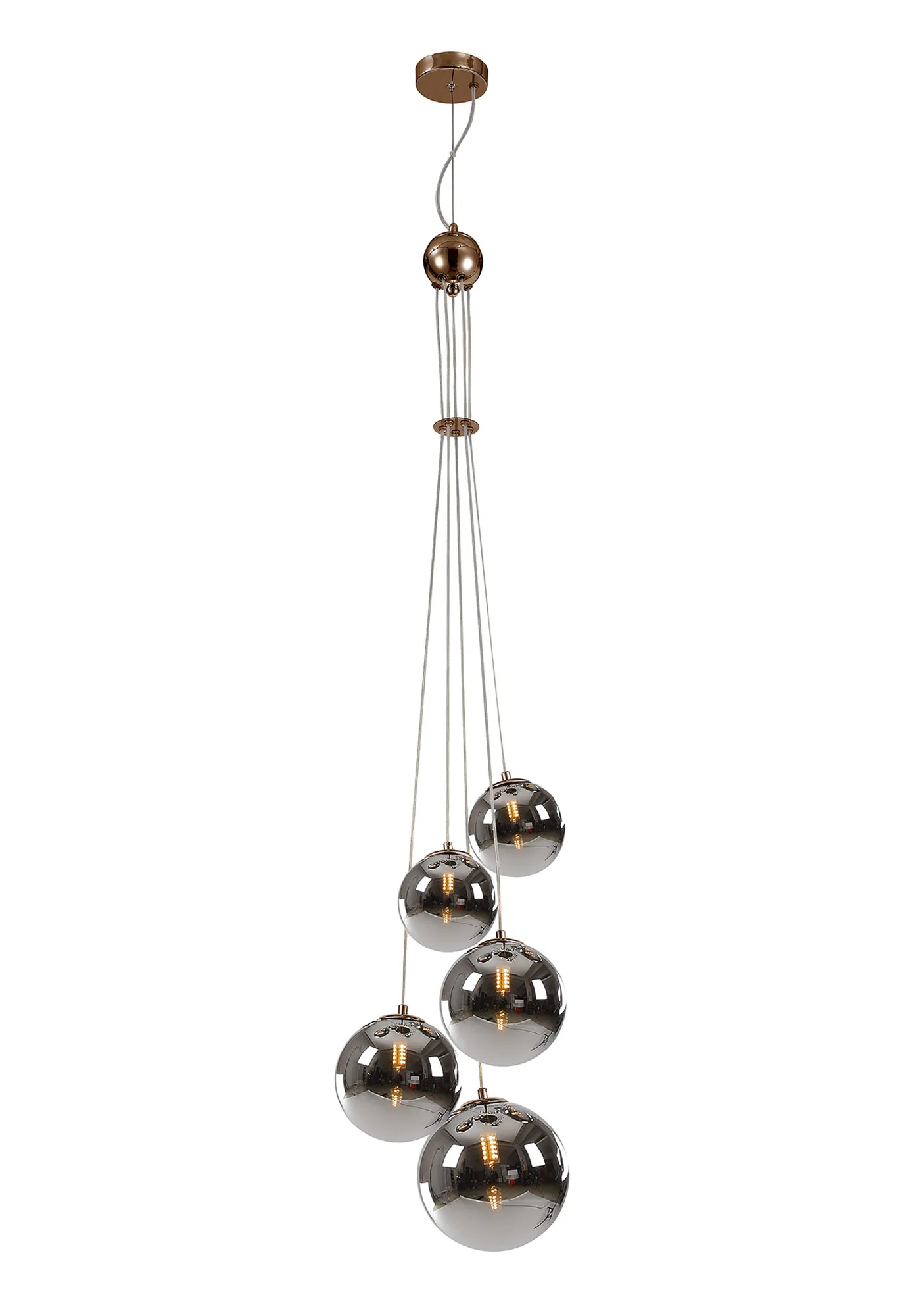 Seville 5 Light Cluster Pendant G9 - Image 60