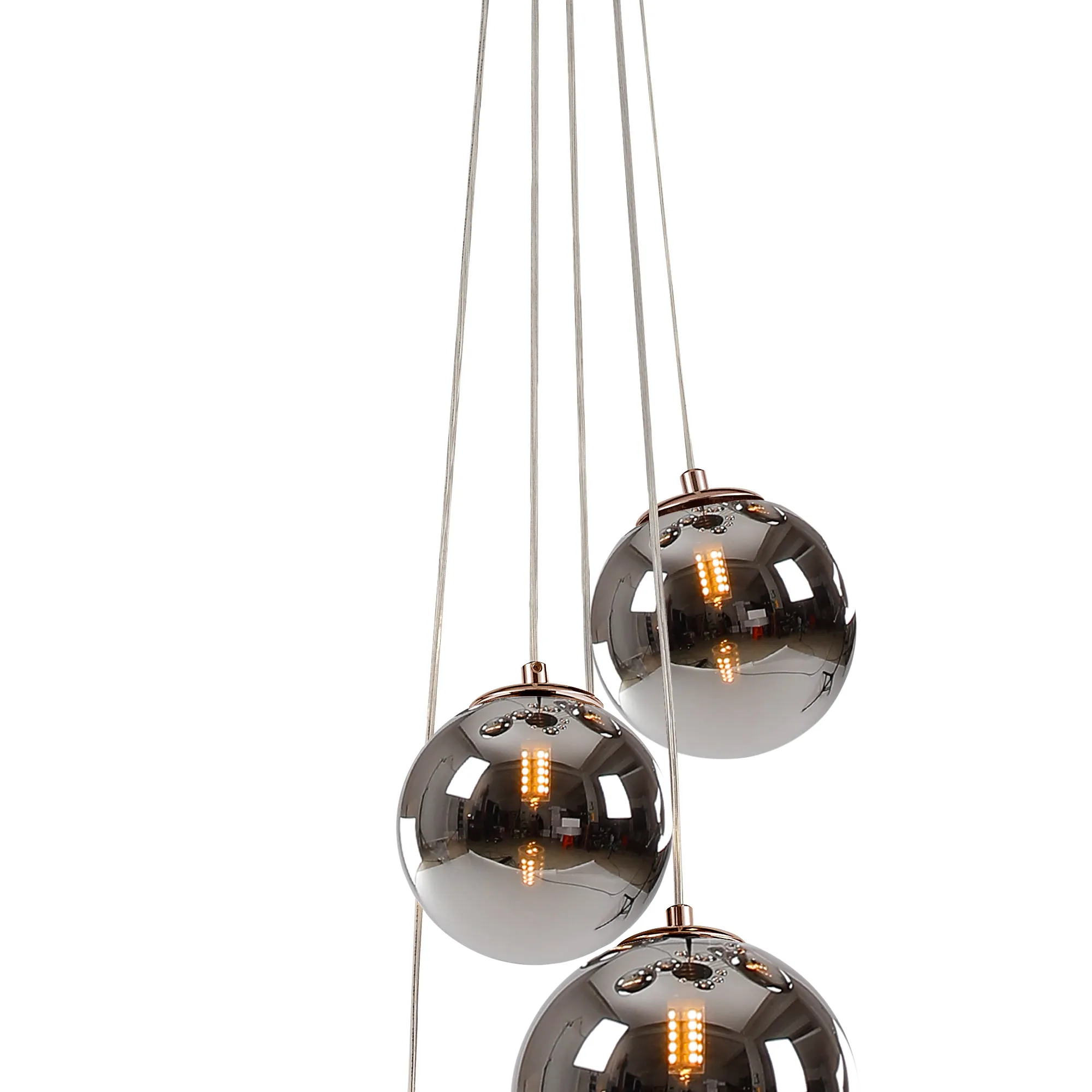 Seville 5 Light Cluster Pendant G9 - Image 62