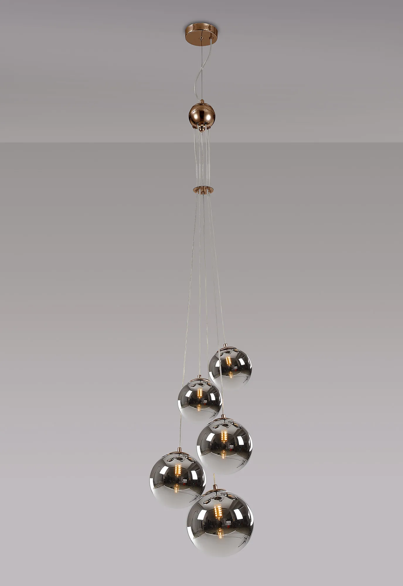 Seville 5 Light Cluster Pendant G9 - Image 63