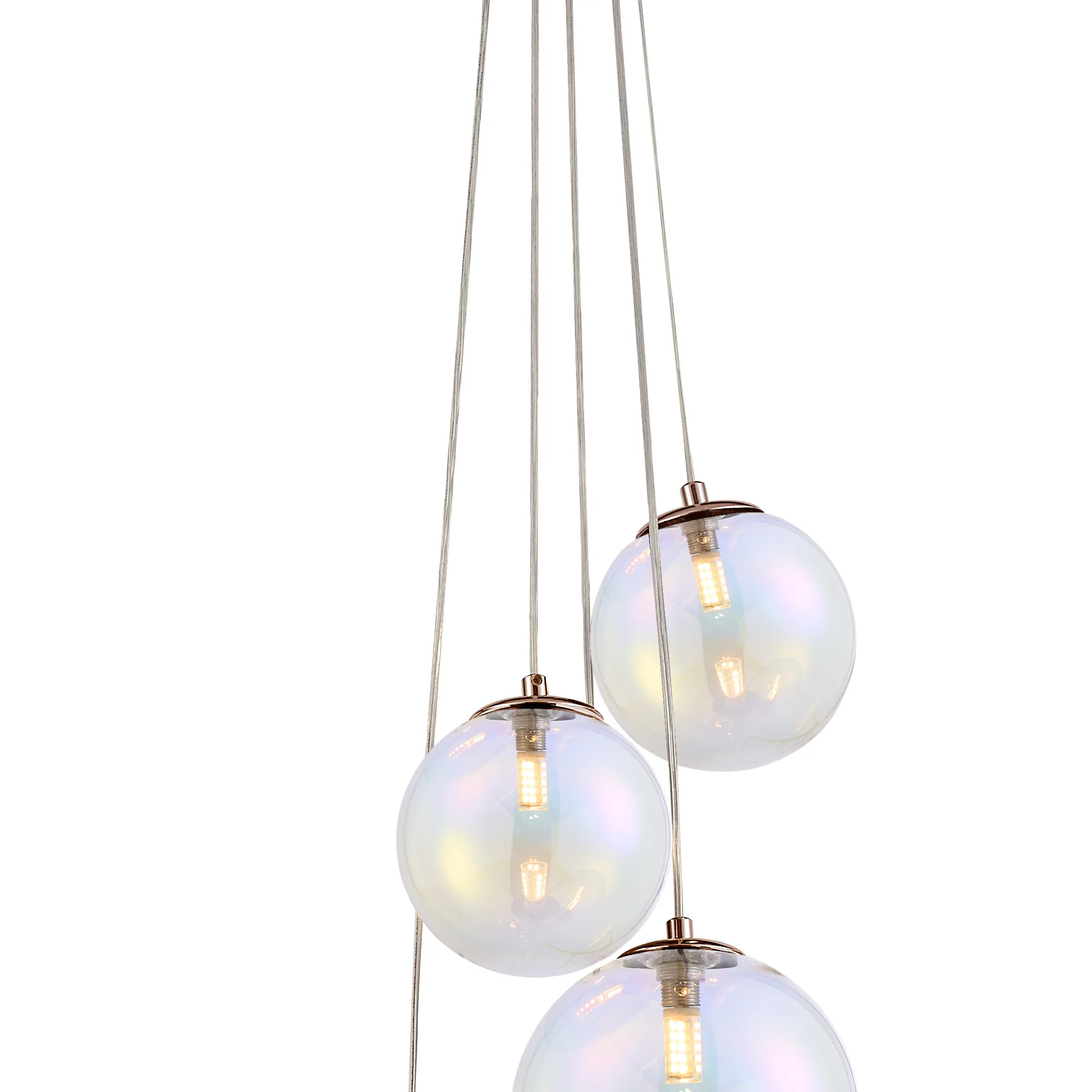 Seville 5 Light Cluster Pendant G9 - Image 73