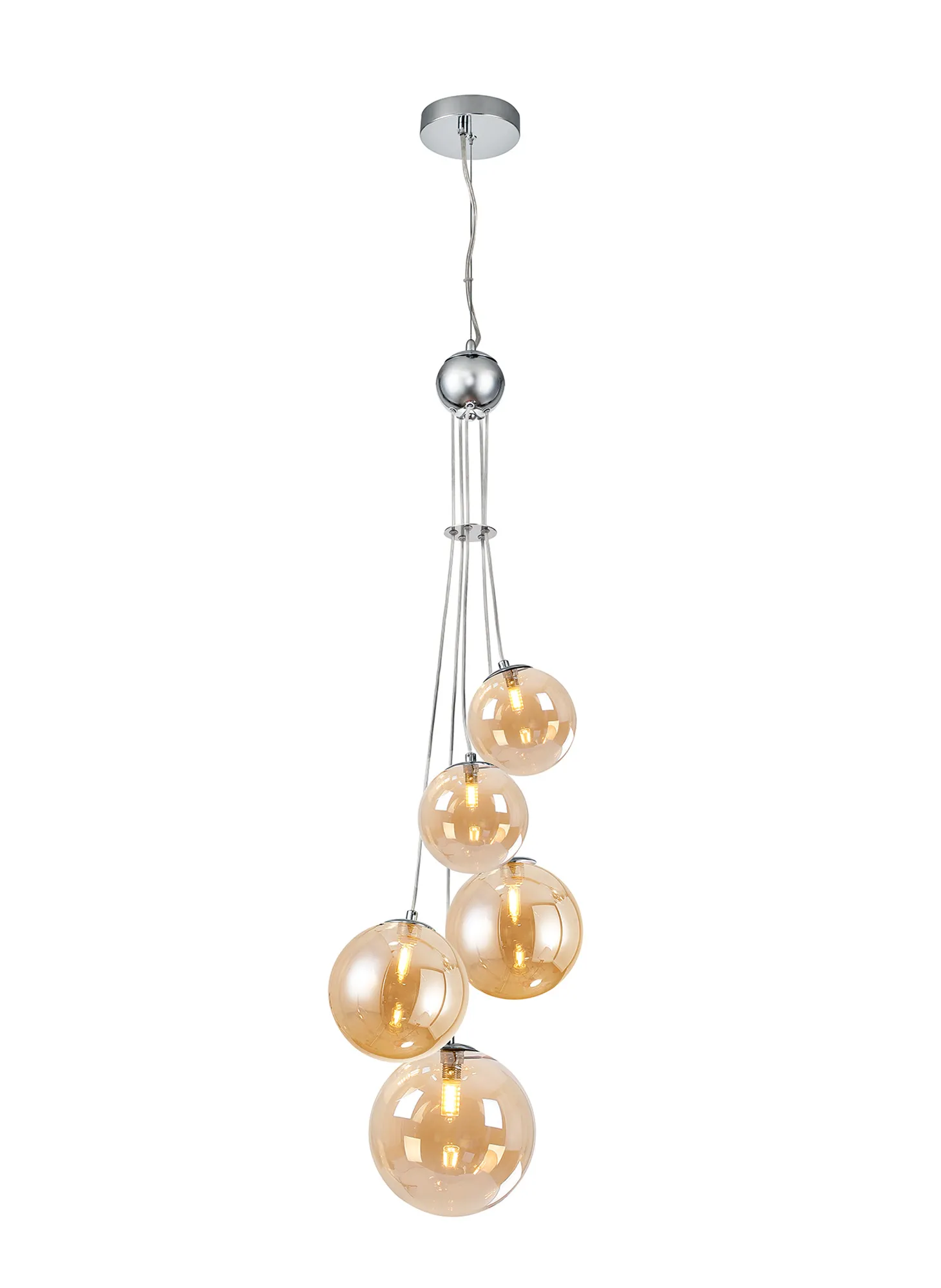 Seville 5 Light Cluster Pendant G9 - Image 96