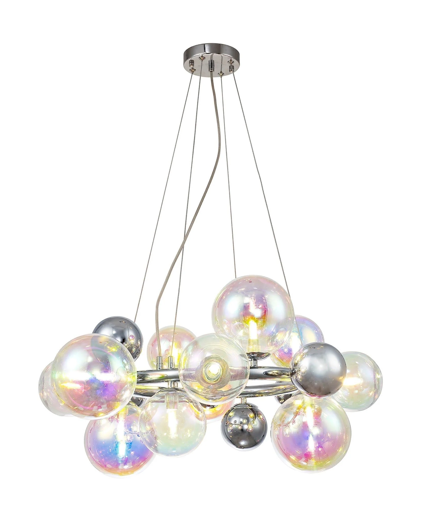 Seville Circular Centre Ceiling Light, 12Lt - Image 4