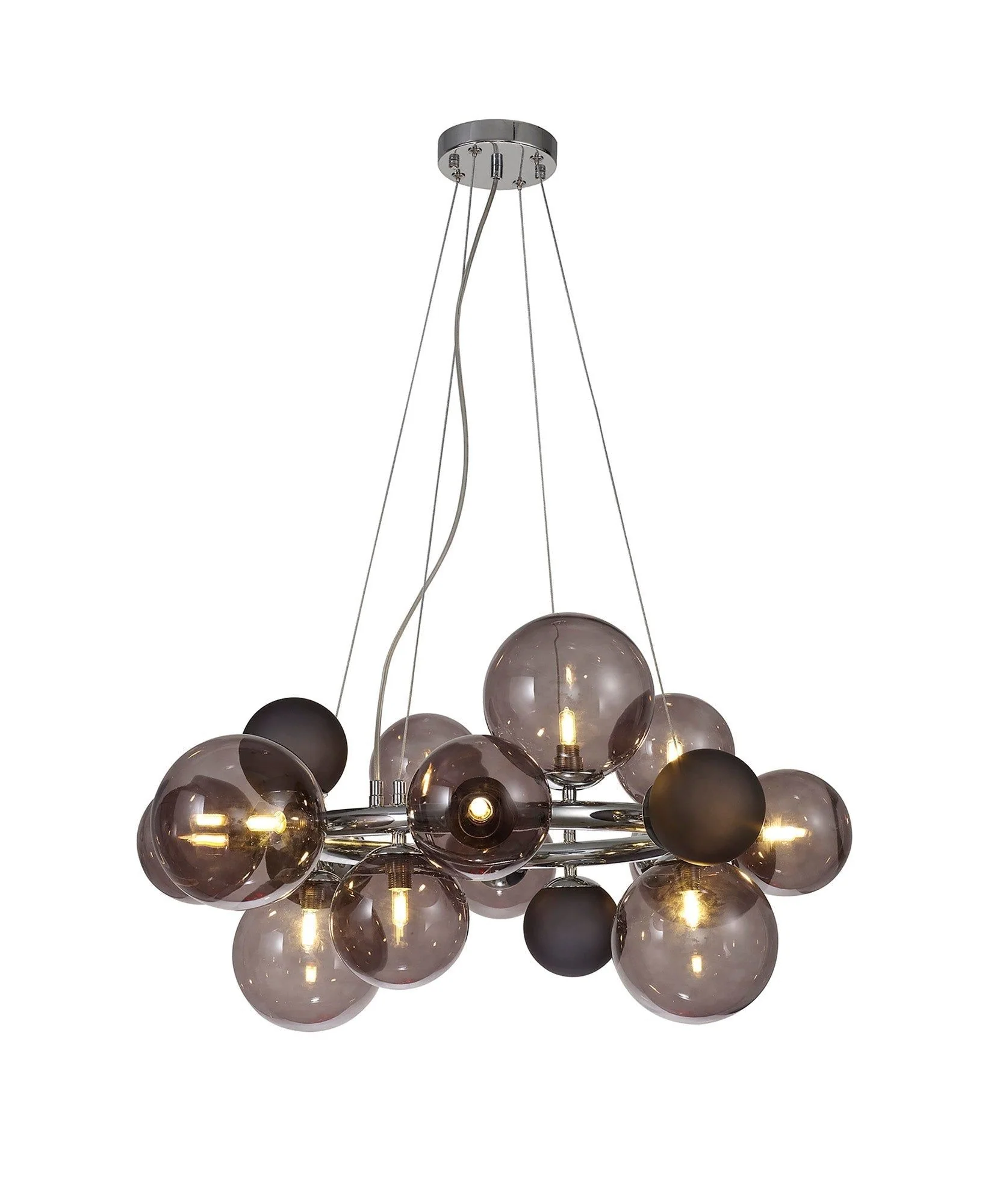Seville Circular Centre Ceiling Light, 12Lt - Image 7