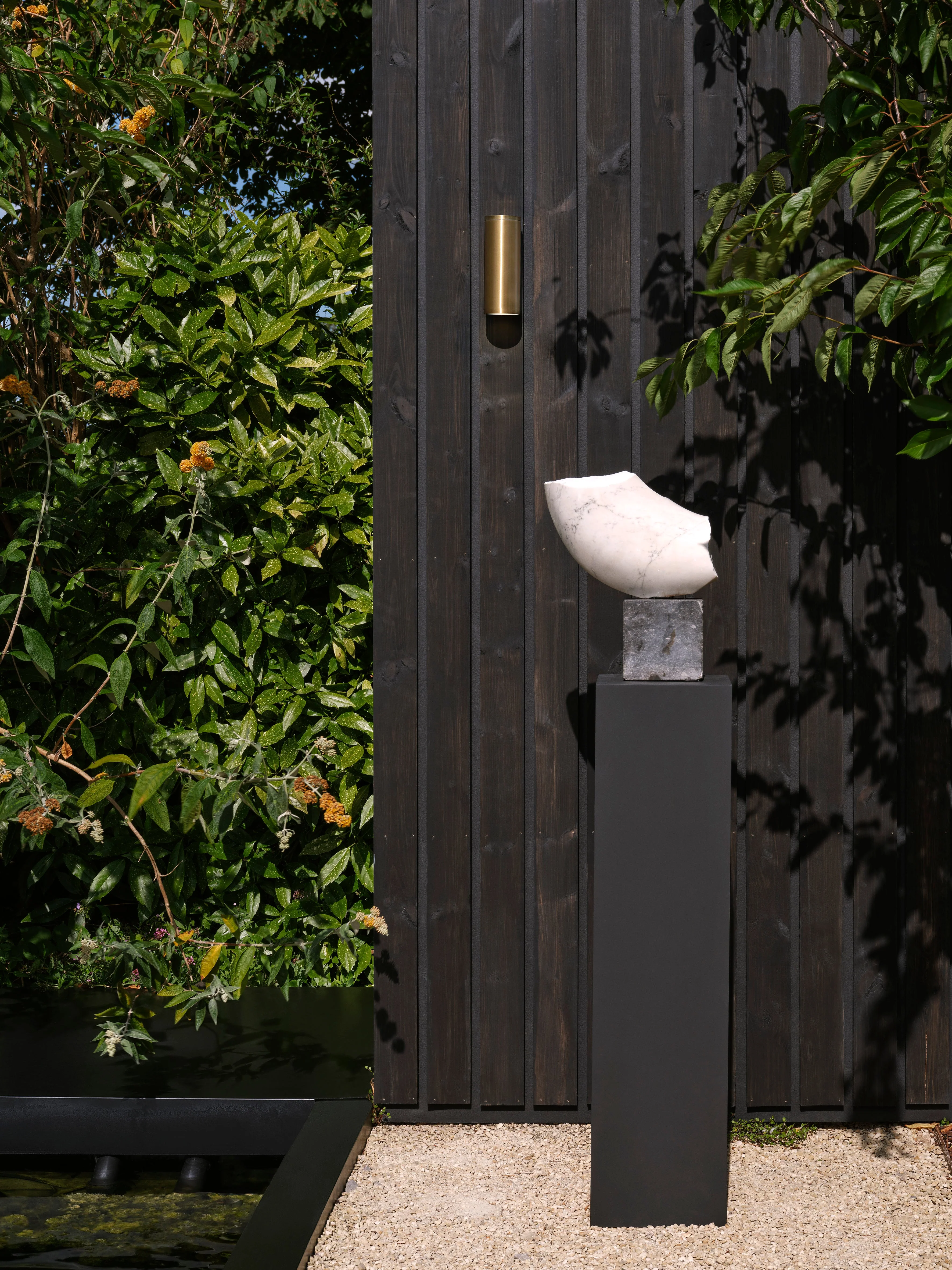Ava 1/2Lt Coastal Coastal Wall Light in Brushed Stainless Steel/PVD Brushed Brass GU10 IP44 - Image 18