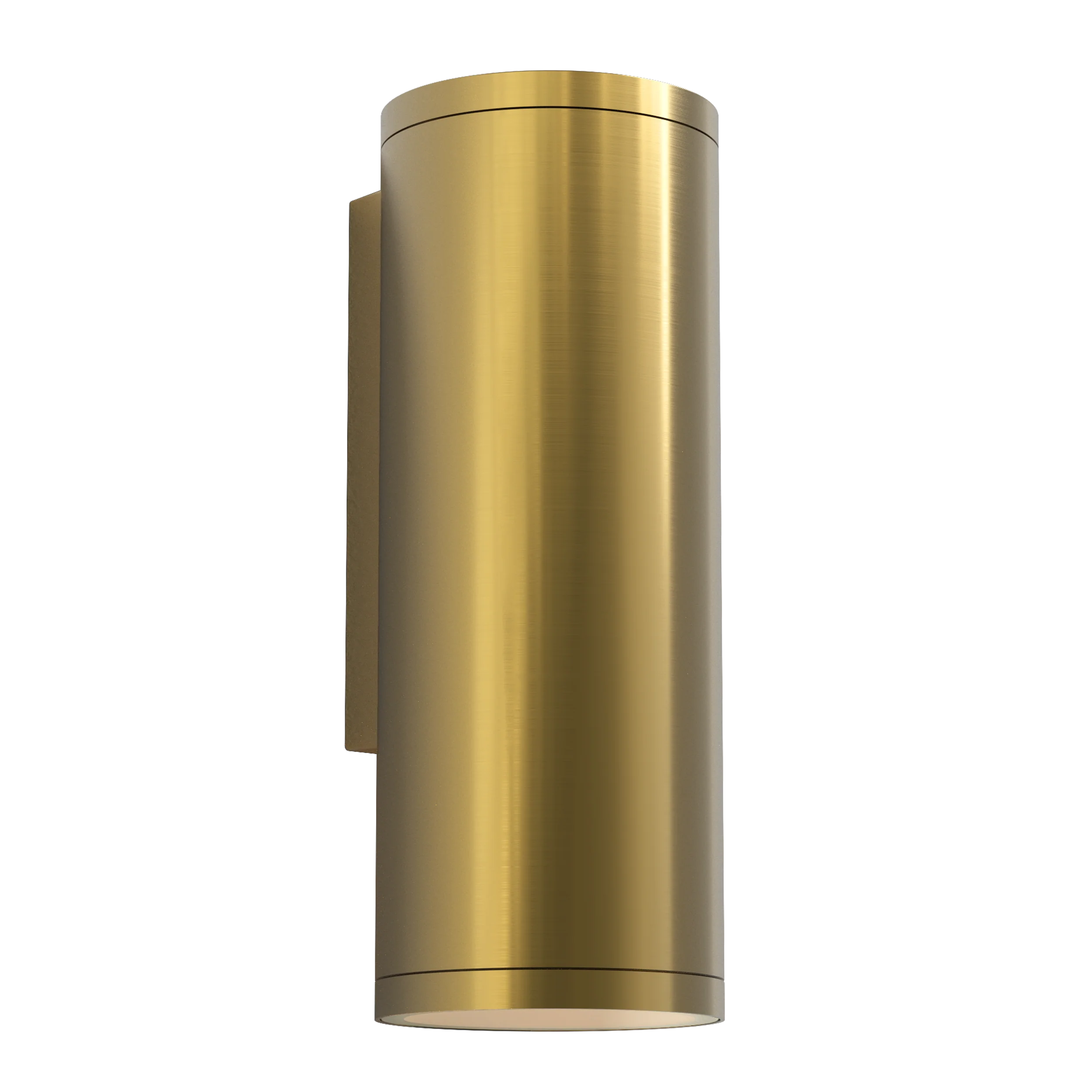 Ava 1/2Lt Coastal Coastal Wall Light in Brushed Stainless Steel/PVD Brushed Brass GU10 IP44 - Image 19