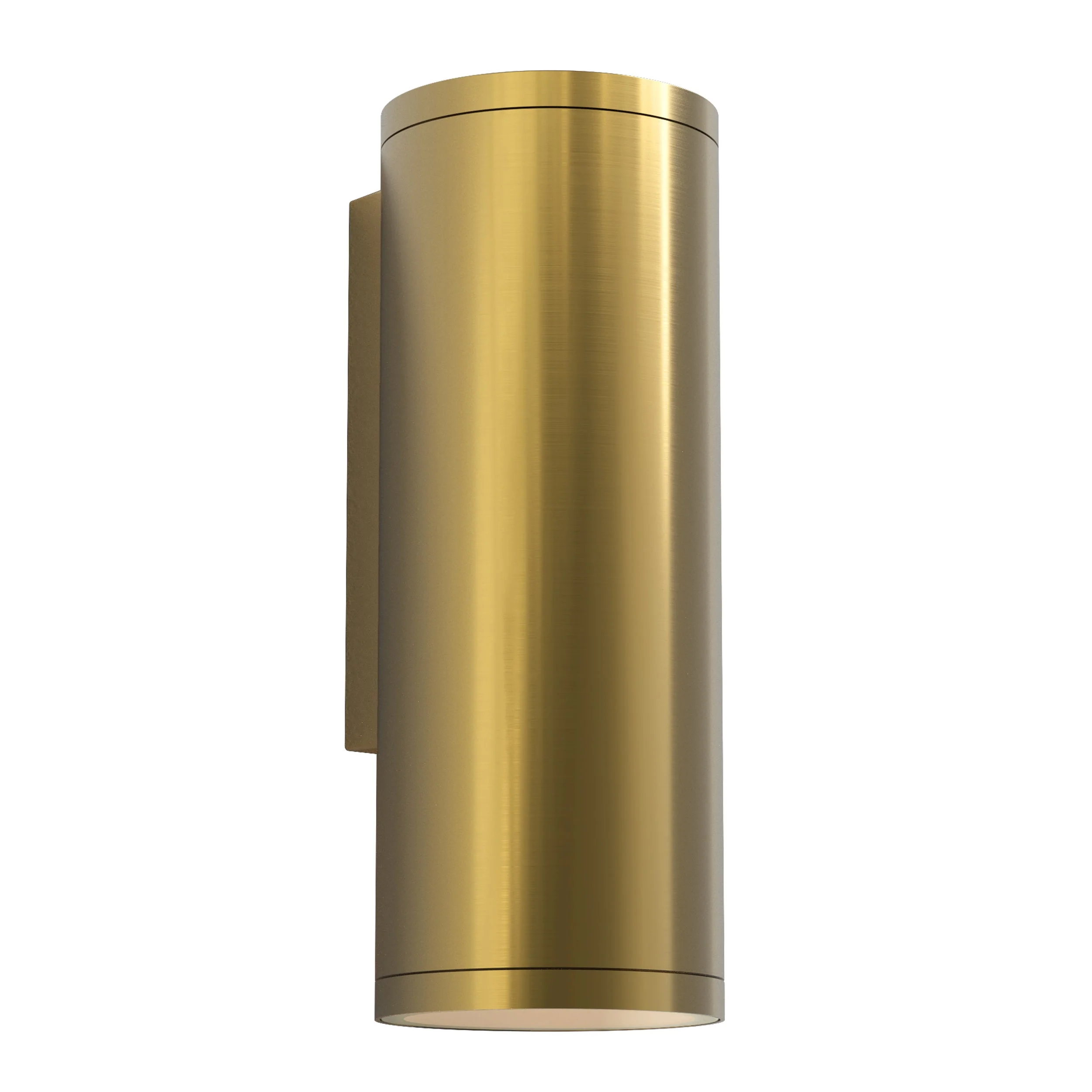 Ava 1/2Lt Coastal Coastal Wall Light in Brushed Stainless Steel/PVD Brushed Brass GU10 IP44 - Image 20