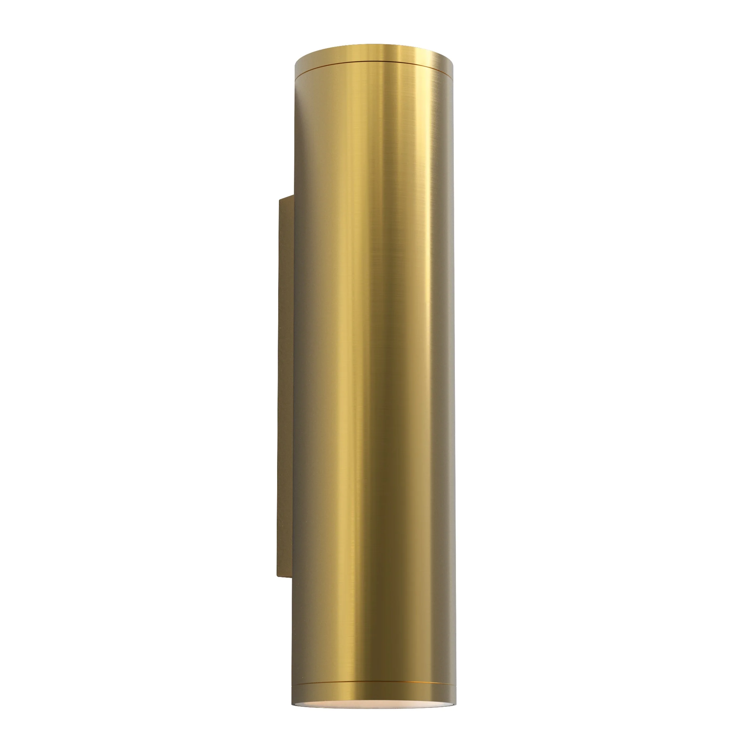 Ava 1/2Lt Coastal Coastal Wall Light in Brushed Stainless Steel/PVD Brushed Brass GU10 IP44 - Image 30