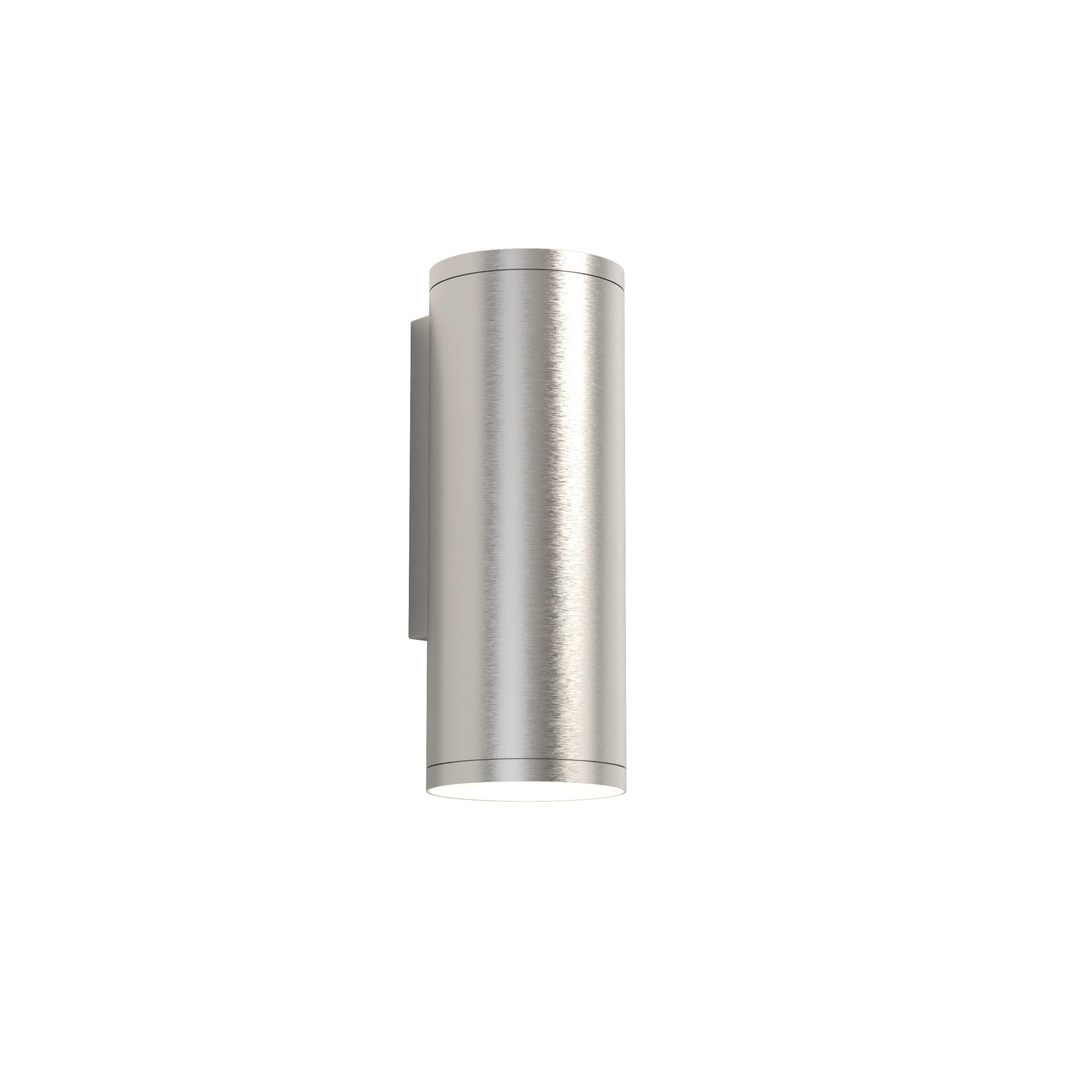 Ava 1/2Lt Coastal Coastal Wall Light in Brushed Stainless Steel/PVD Brushed Brass GU10 IP44 - Image 4