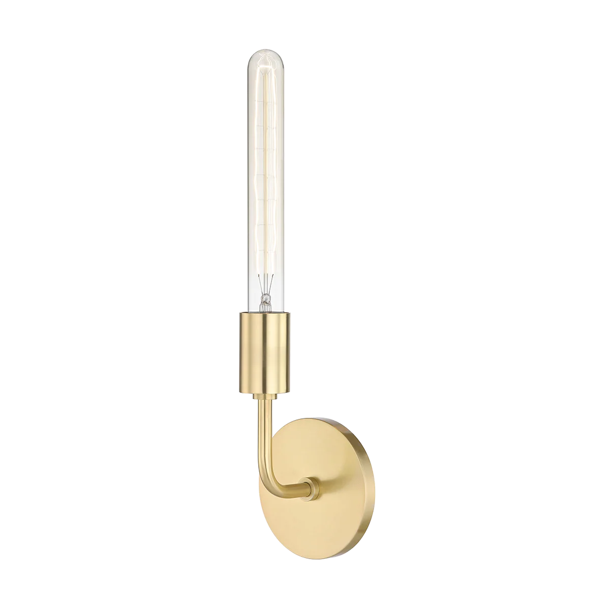 Ava 1Lt Wall Sconce - Brass/Nickel - Image 2