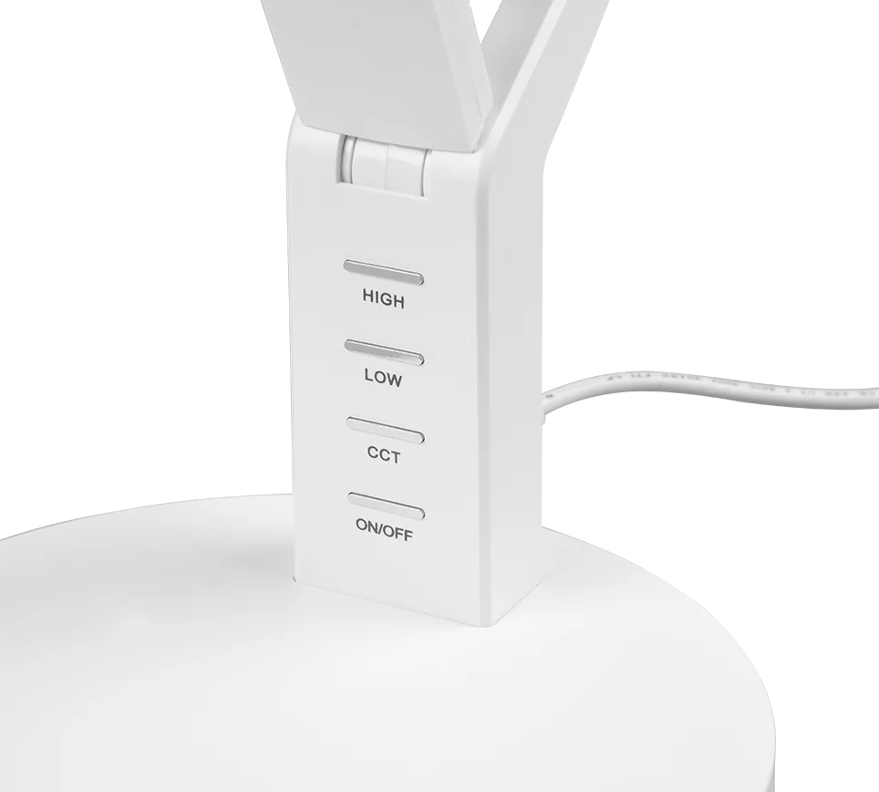 Ava Phone Charger Table Lamp - Black/White - Image 8