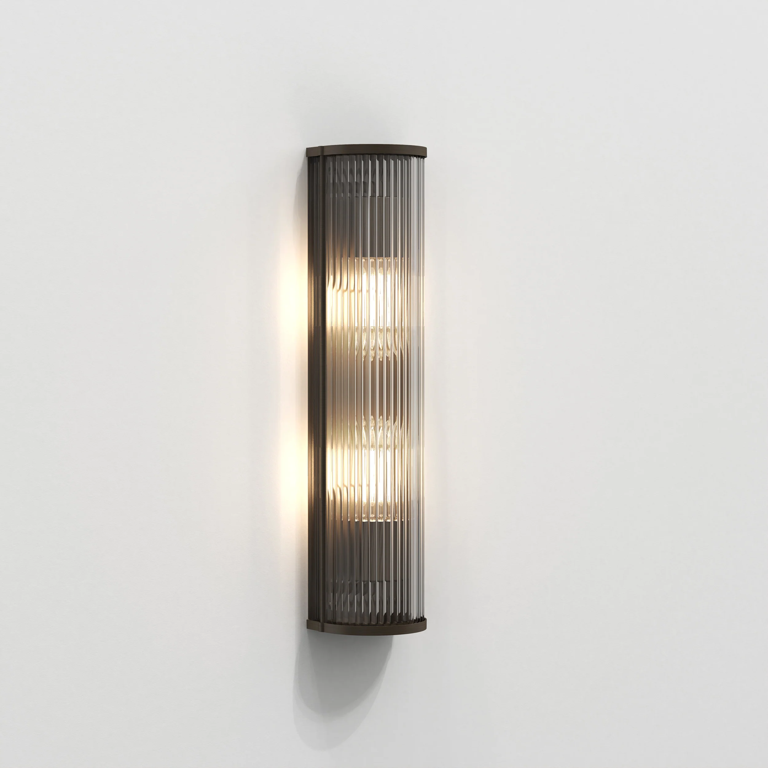 Avignon Round 375/525 Indoor Wall Light - Bronze/Antique Brass Finish - Image 13