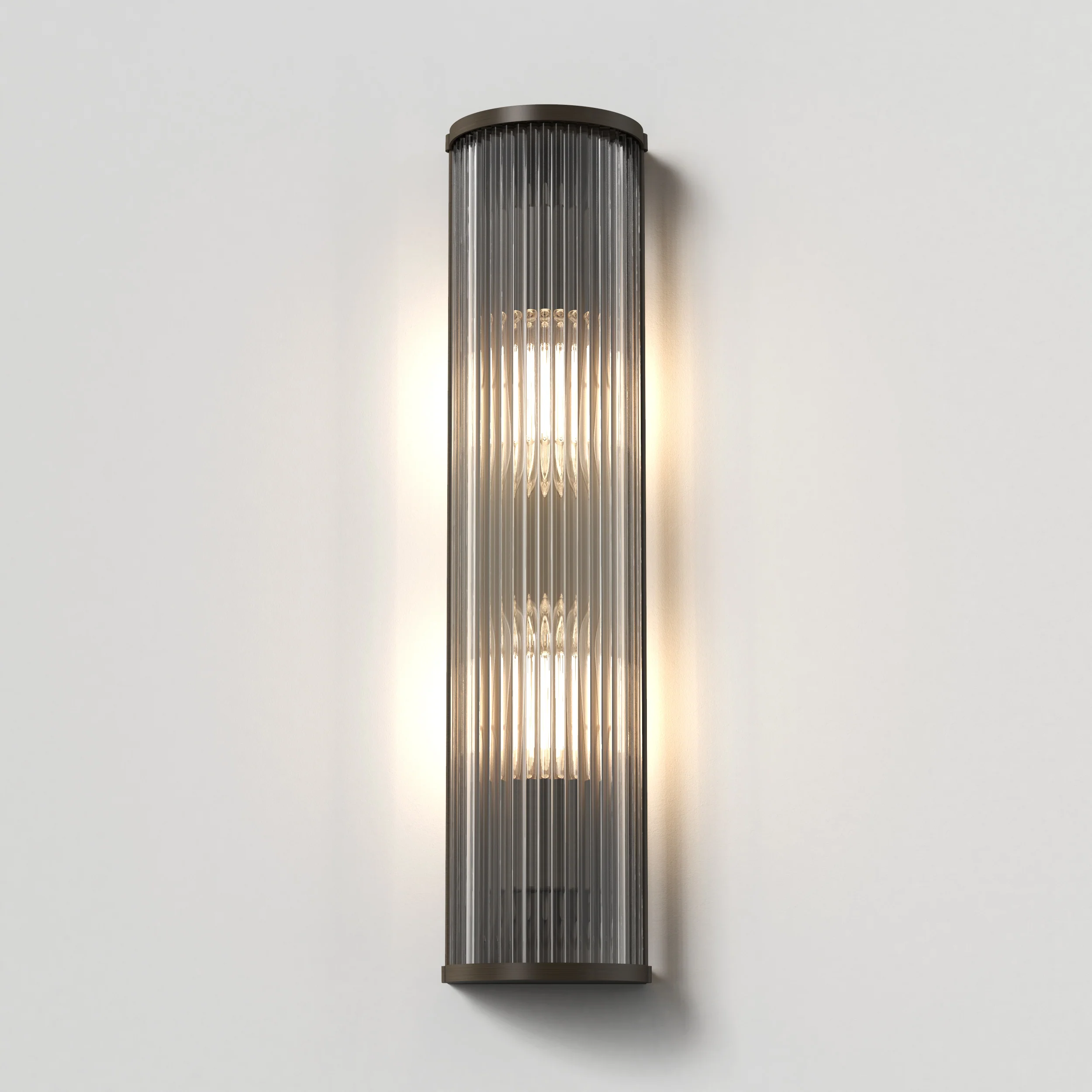 Avignon Round 375/525 Indoor Wall Light - Bronze/Antique Brass Finish - Image 14