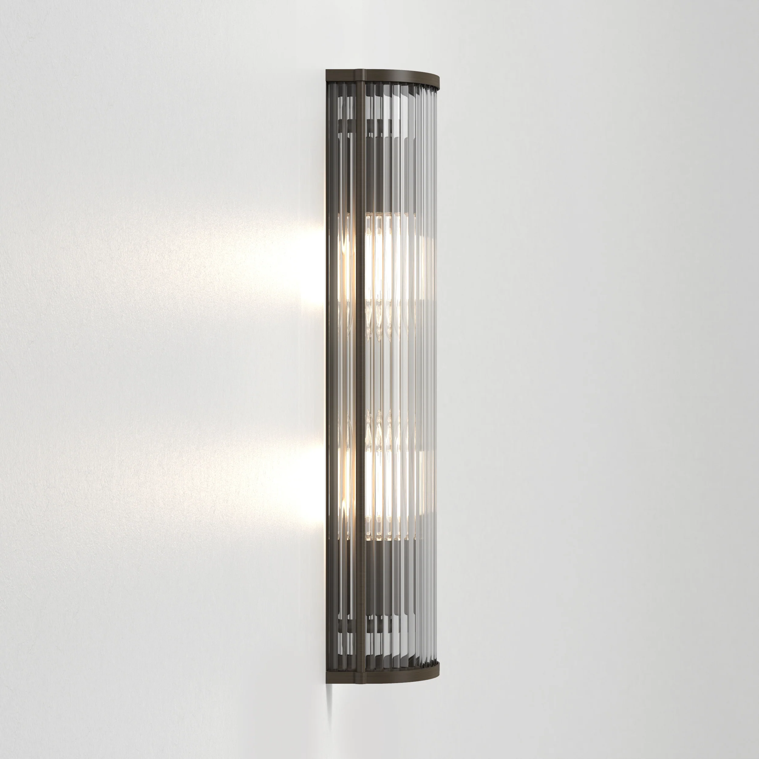 Avignon Round 375/525 Indoor Wall Light - Bronze/Antique Brass Finish - Image 15