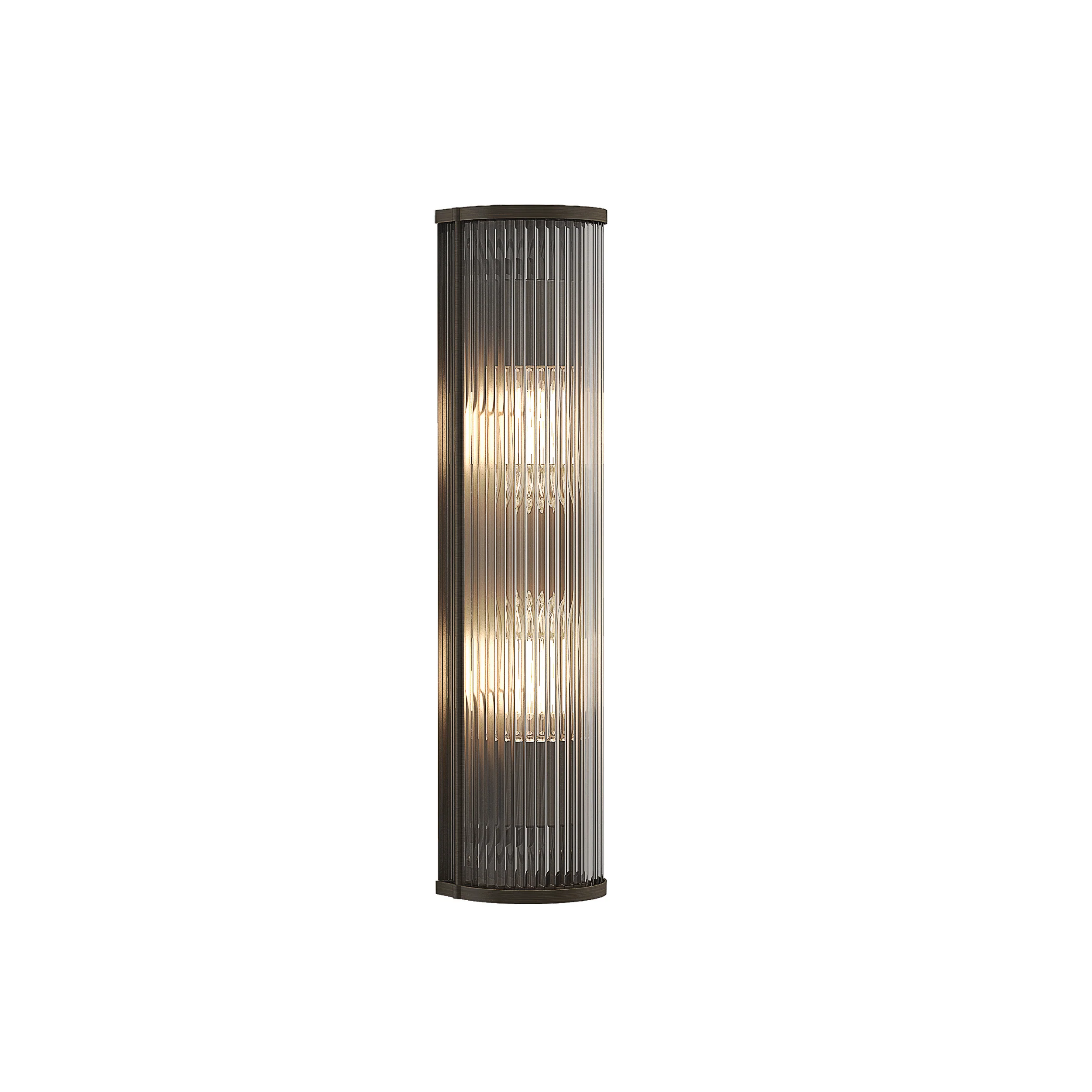 Avignon Round 375/525 Indoor Wall Light - Bronze/Antique Brass Finish - Image 16
