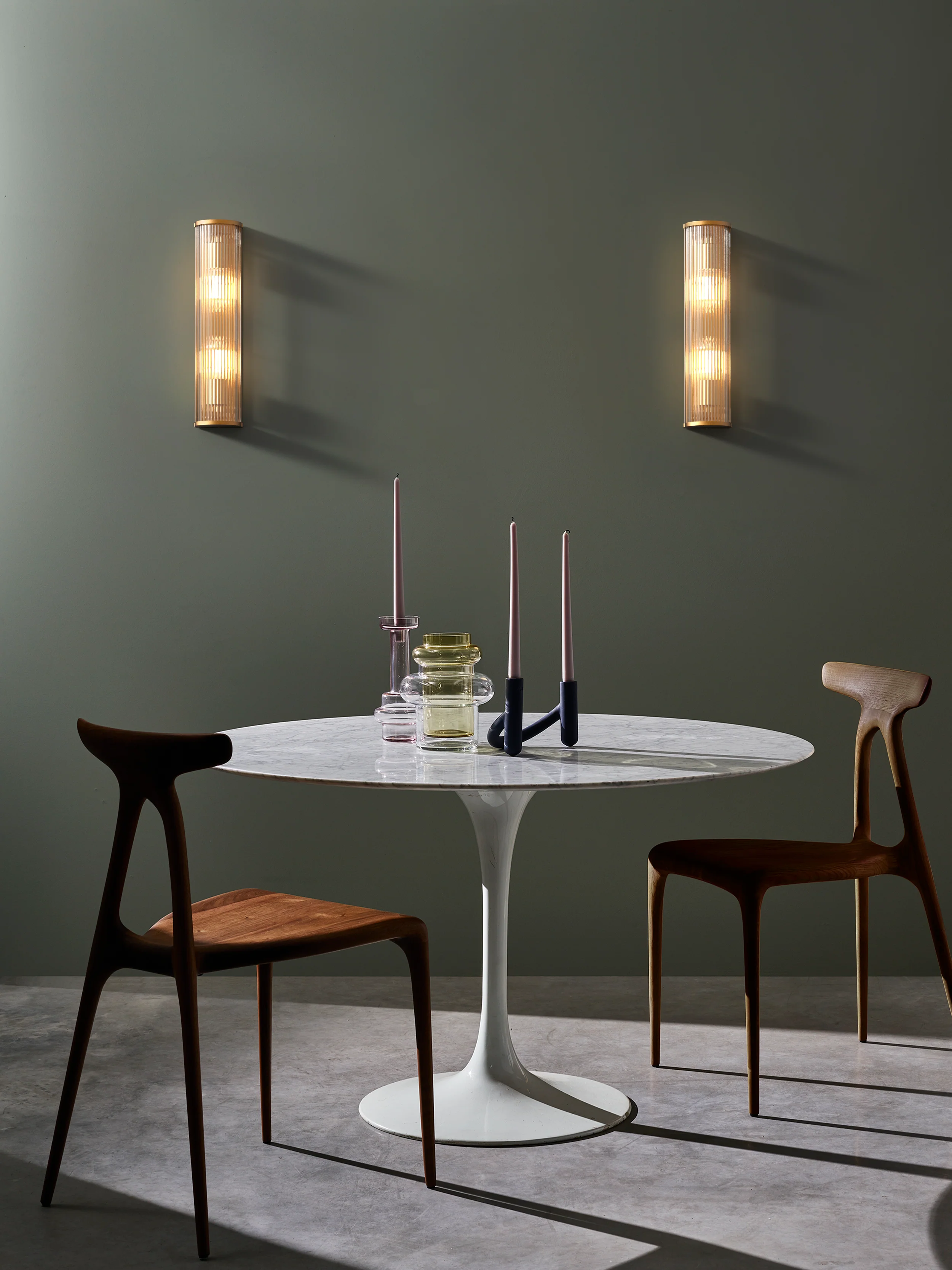 Avignon Round 375/525 Indoor Wall Light - Bronze/Antique Brass Finish - Image 19