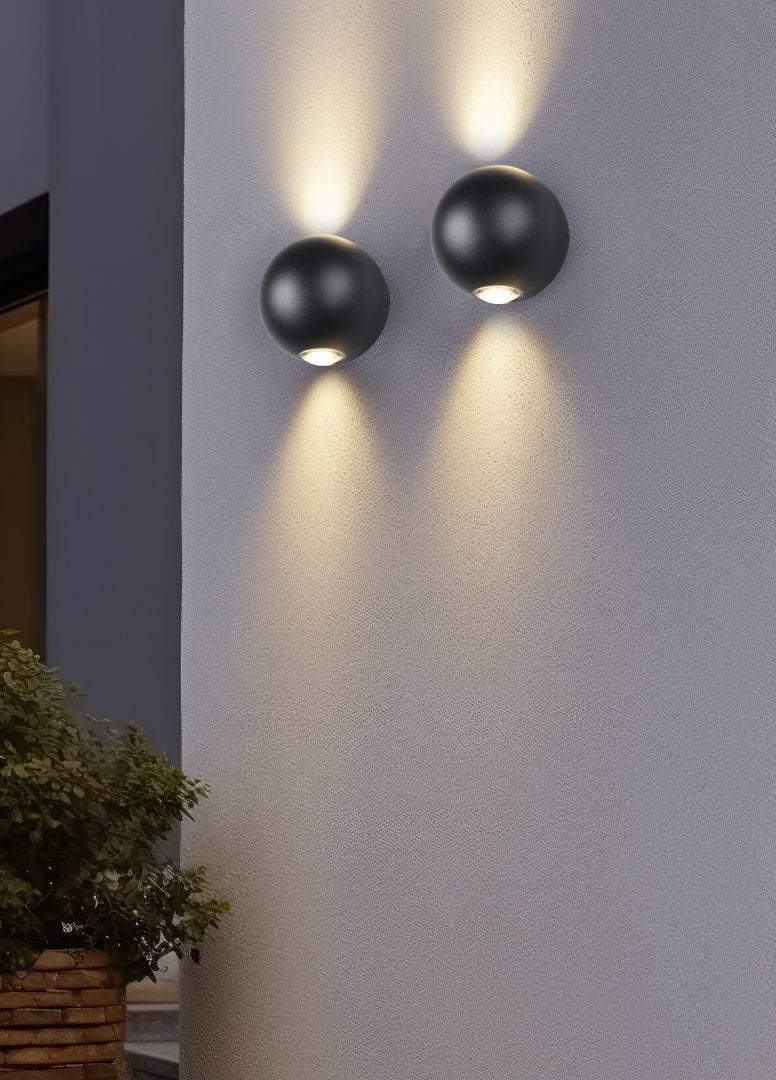 Avisio 2/4Lt Outdoor Up down Wall Light - Image 8