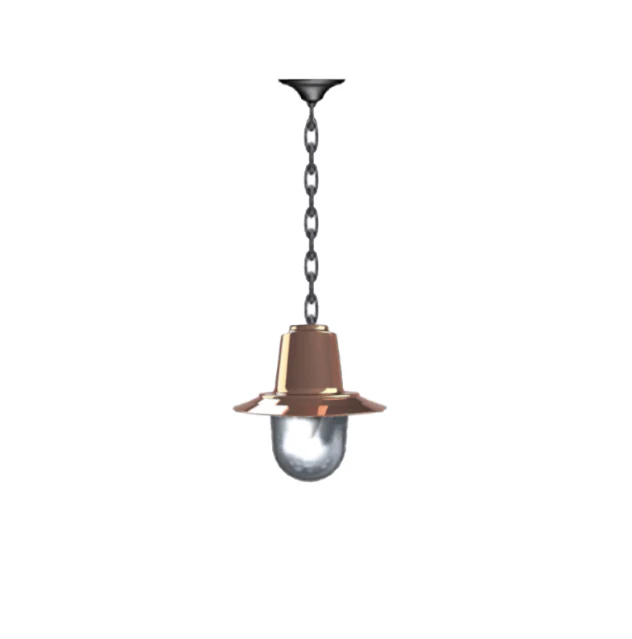 Avonshire Railway Style 1Lt Outdoor Pendant - Cast Iron/Copper - Image 23