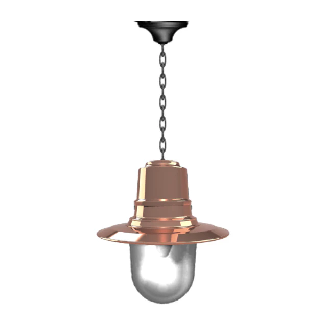 Avonshire Railway Style 1Lt Outdoor Pendant - Cast Iron/Copper - Image 25