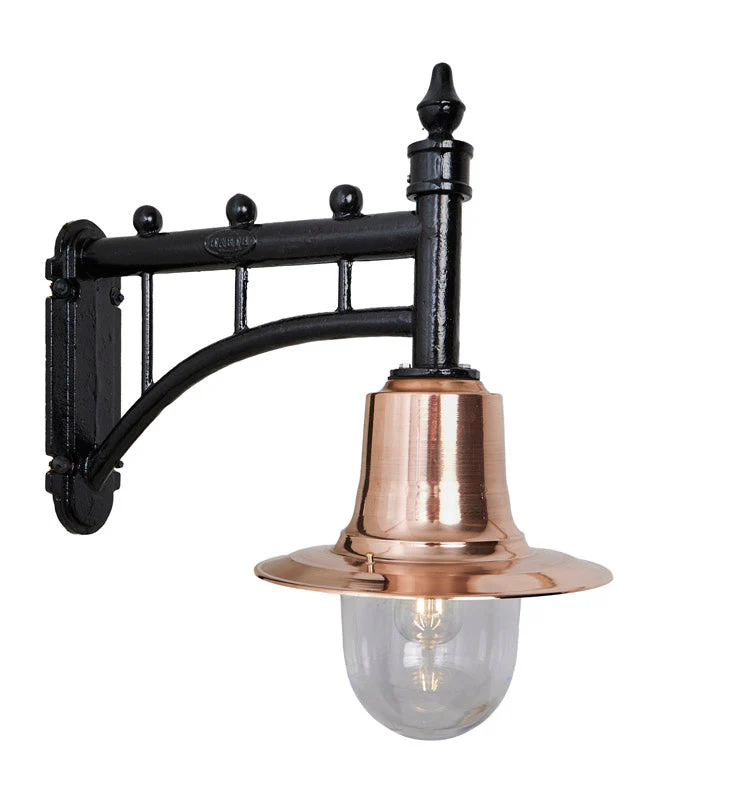 Avonshire 1Lt Outdoor Wall Light - Copper - Image 10