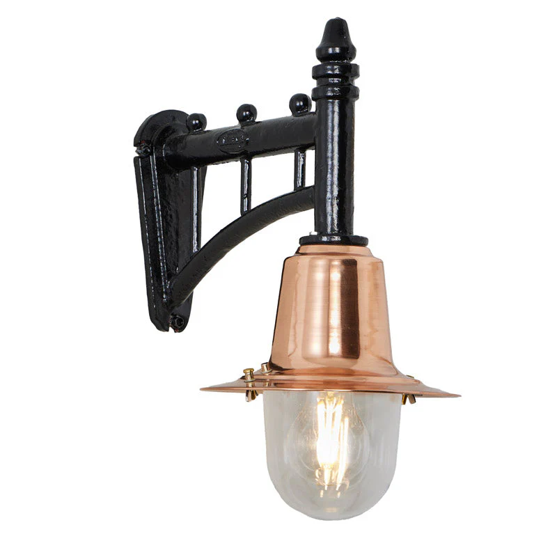 Avonshire 1Lt Outdoor Wall Light - Copper - Image 12