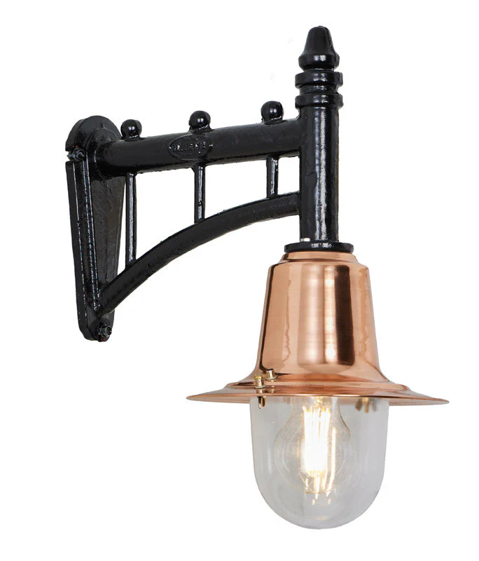 Avonshire 1Lt Outdoor Wall Light - Copper - Image 16
