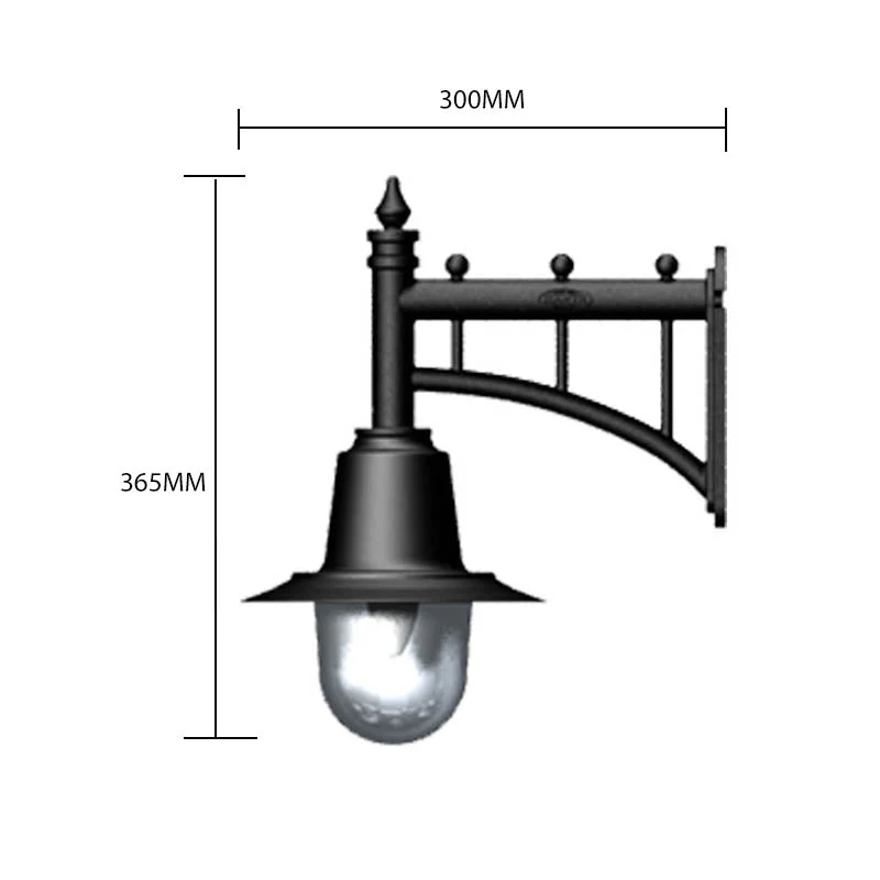 Avonshire 1Lt Outdoor Wall Light - Copper - Image 23