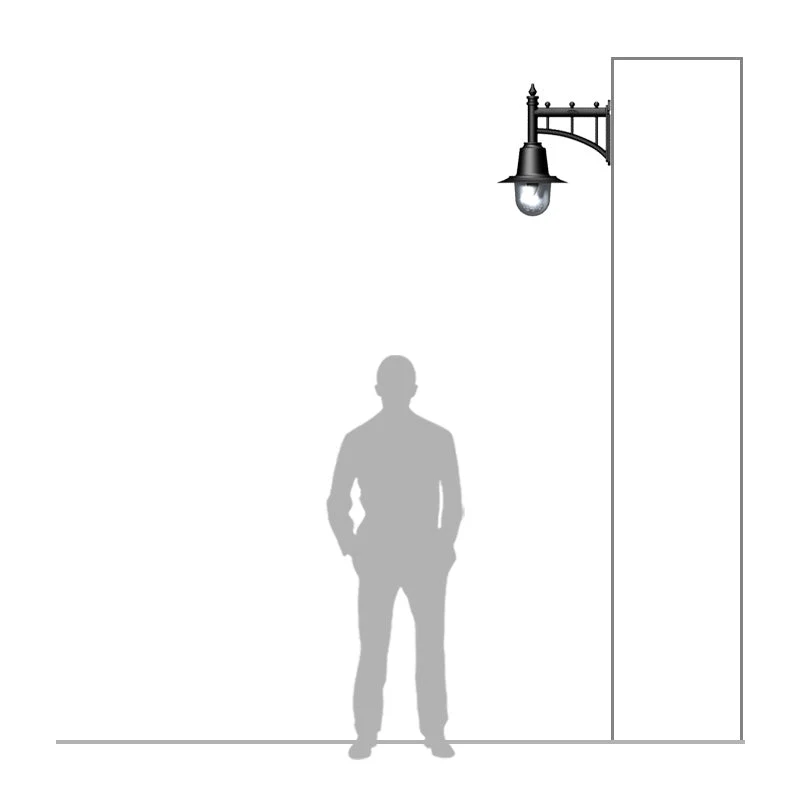 Avonshire 1Lt Outdoor Wall Light - Copper - Image 25