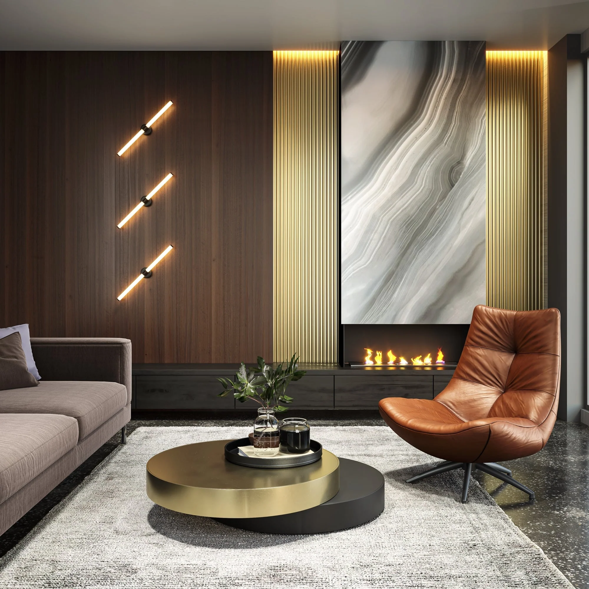 Axis Wall Light - Various Colours & Sizes - Image 10