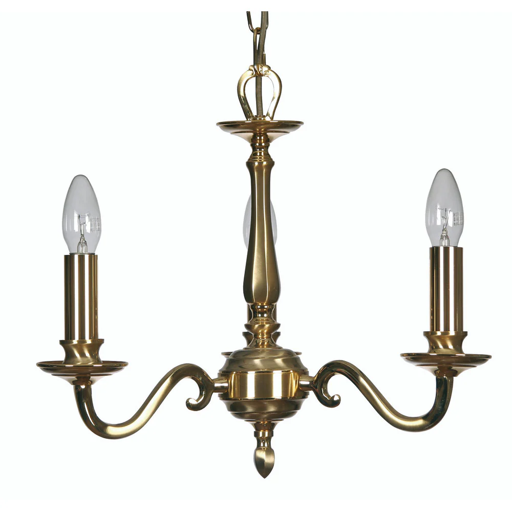Aylesbury 3 Ceiling Light- Polished Gold & Nickel Finishes - Image 2