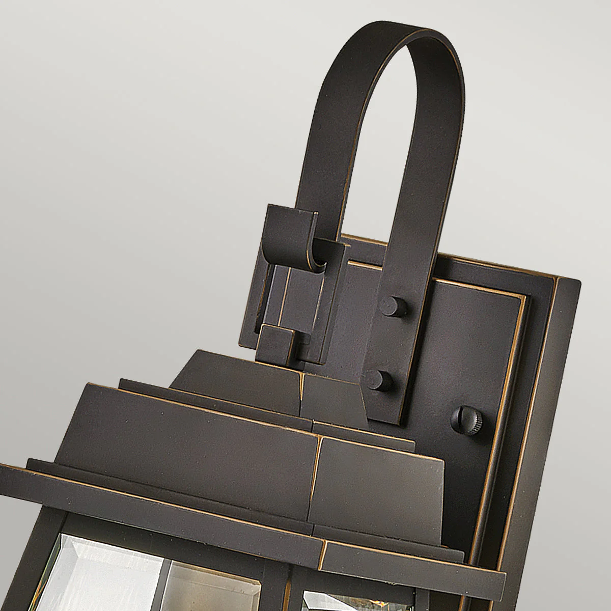 Bainbridge Small/Medium Wall Lantern - Oil Rubbed Bronze Finish - Image 2